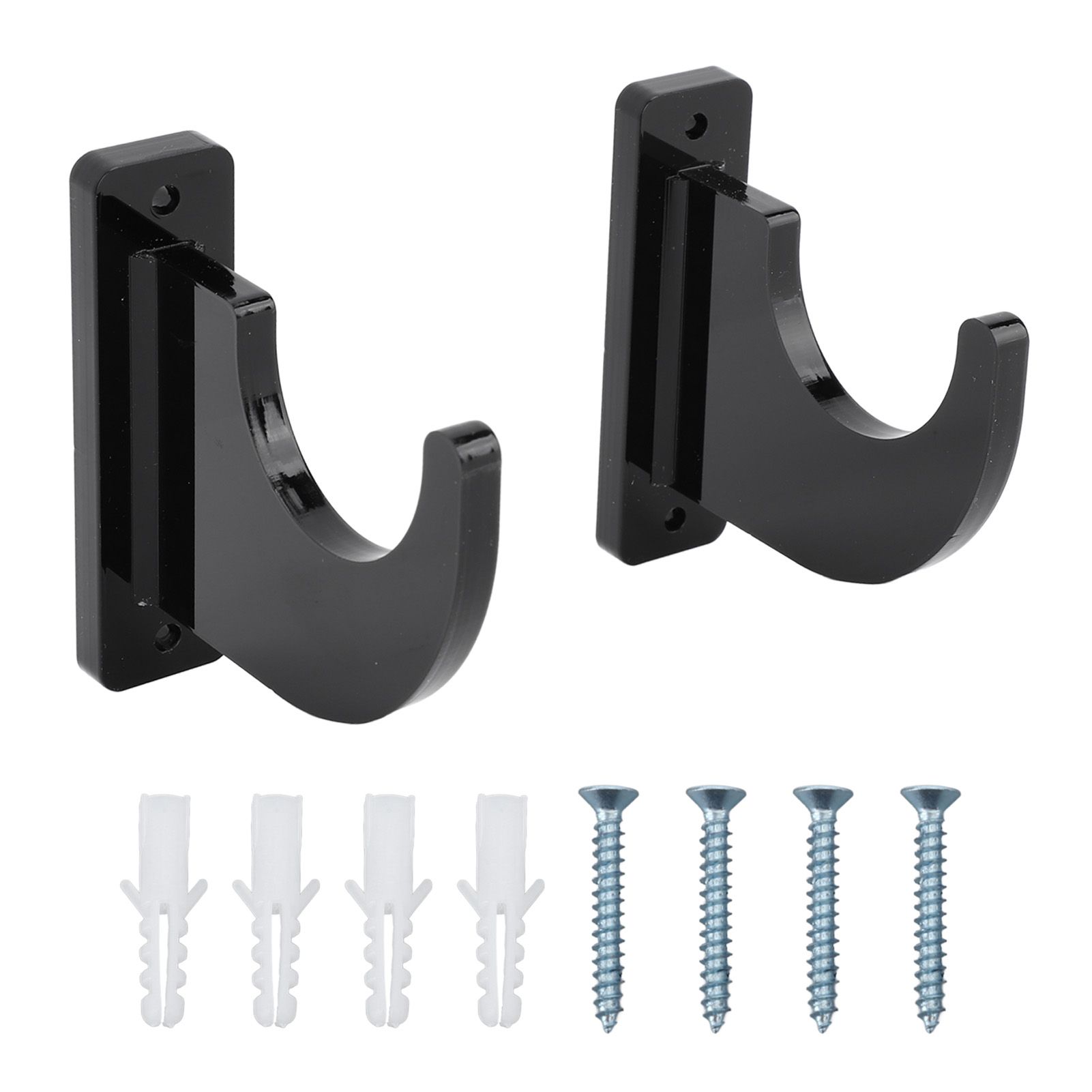 2 PCS Sword Holder Acrylic Wall Mount Polished Strong Load Bearing Adjustable Sword Hook for Axes Knives Lightsabers - Image 1