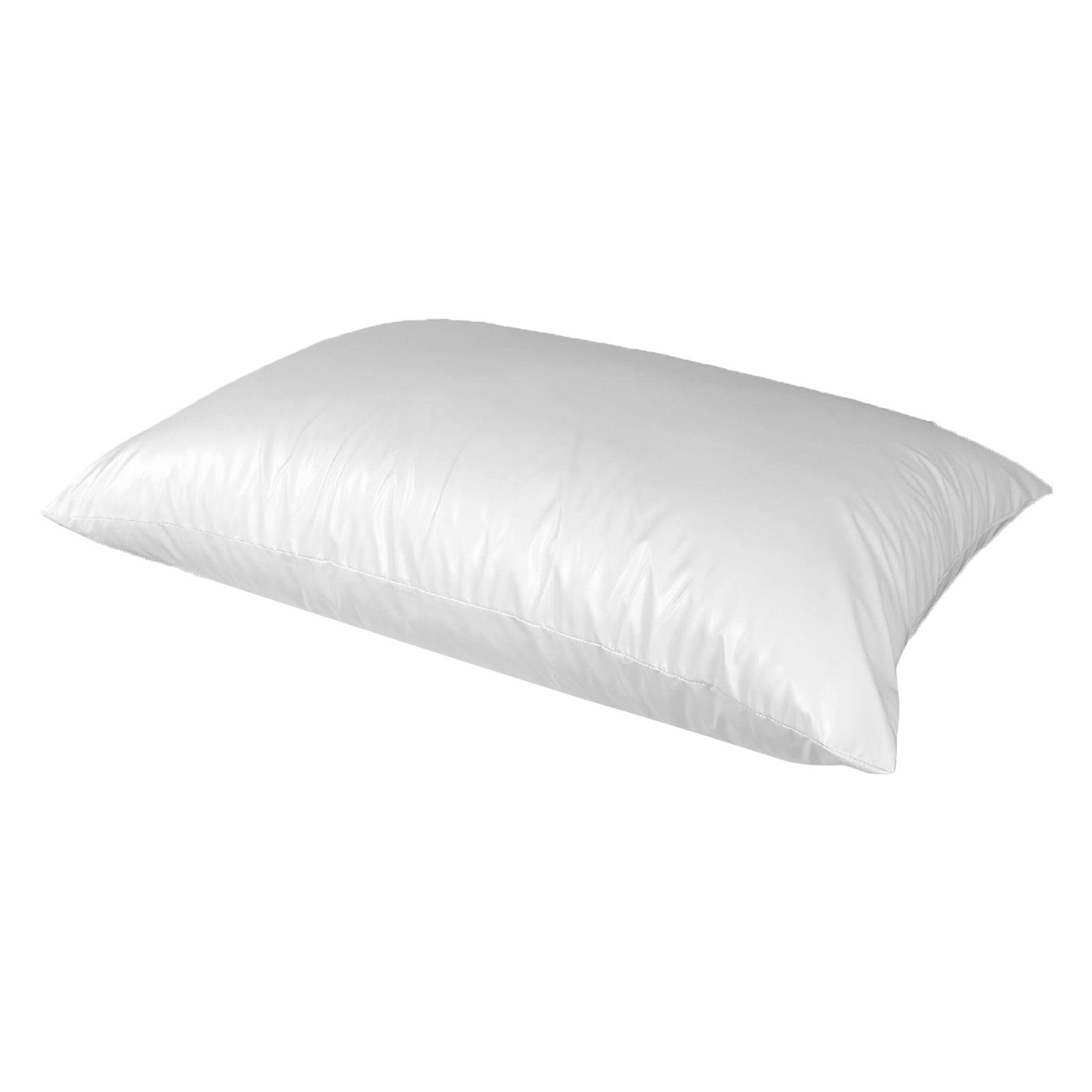 Waterproof Pillow Protector Polyester Fiber White Comfortable 16.9x28.7in Pillow Covers for Sleeping - Image 1