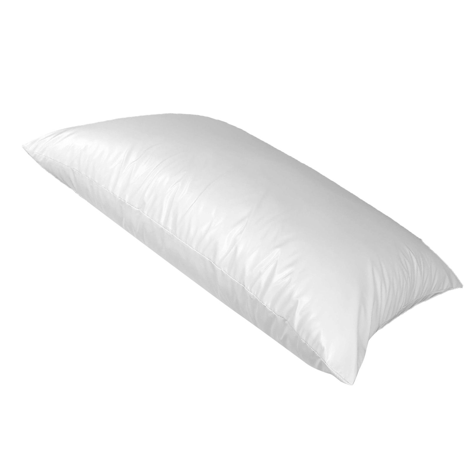 Waterproof Pillow Protector Polyester Fiber White Comfortable 16.9x28.7in Pillow Covers for Sleeping - Image 2