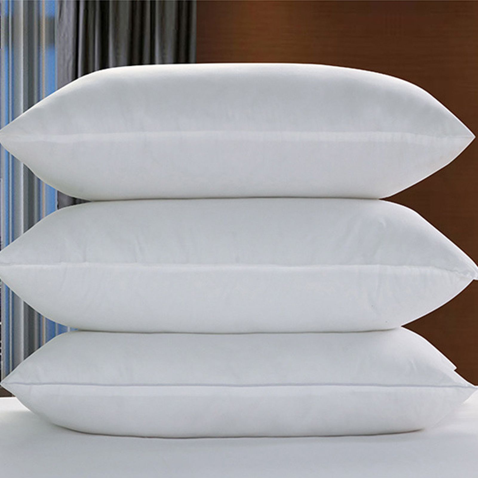 Waterproof Pillow Protector Polyester Fiber White Comfortable 16.9x28.7in Pillow Covers for Sleeping - Image 6