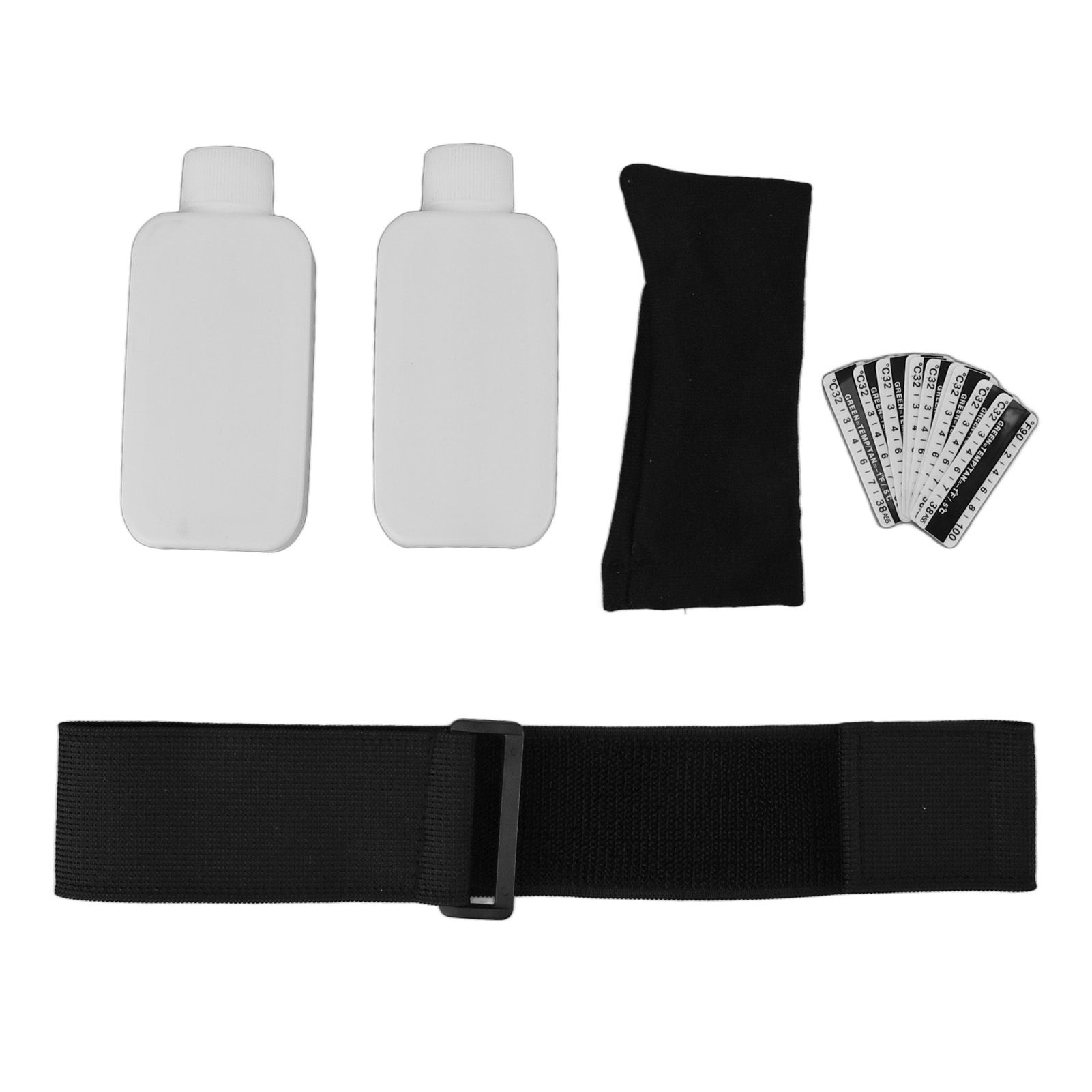 Urine Test Complete Kit Large Capacity With Leg Strap Oxford Pouch Insulated Gel Bag 2 Bottle 10 Temperature Test Strip Urine Test Kit for Home Travel - Image 1