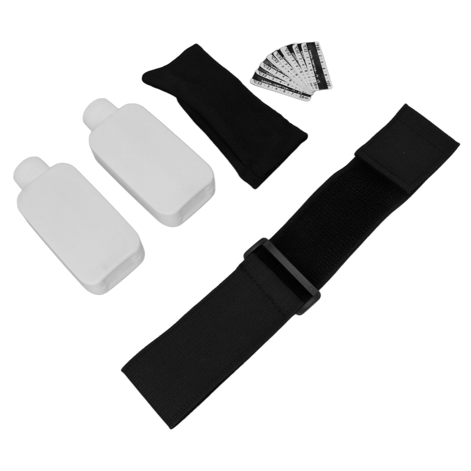 Urine Test Complete Kit Large Capacity With Leg Strap Oxford Pouch Insulated Gel Bag 2 Bottle 10 Temperature Test Strip Urine Test Kit for Home Travel - Image 2