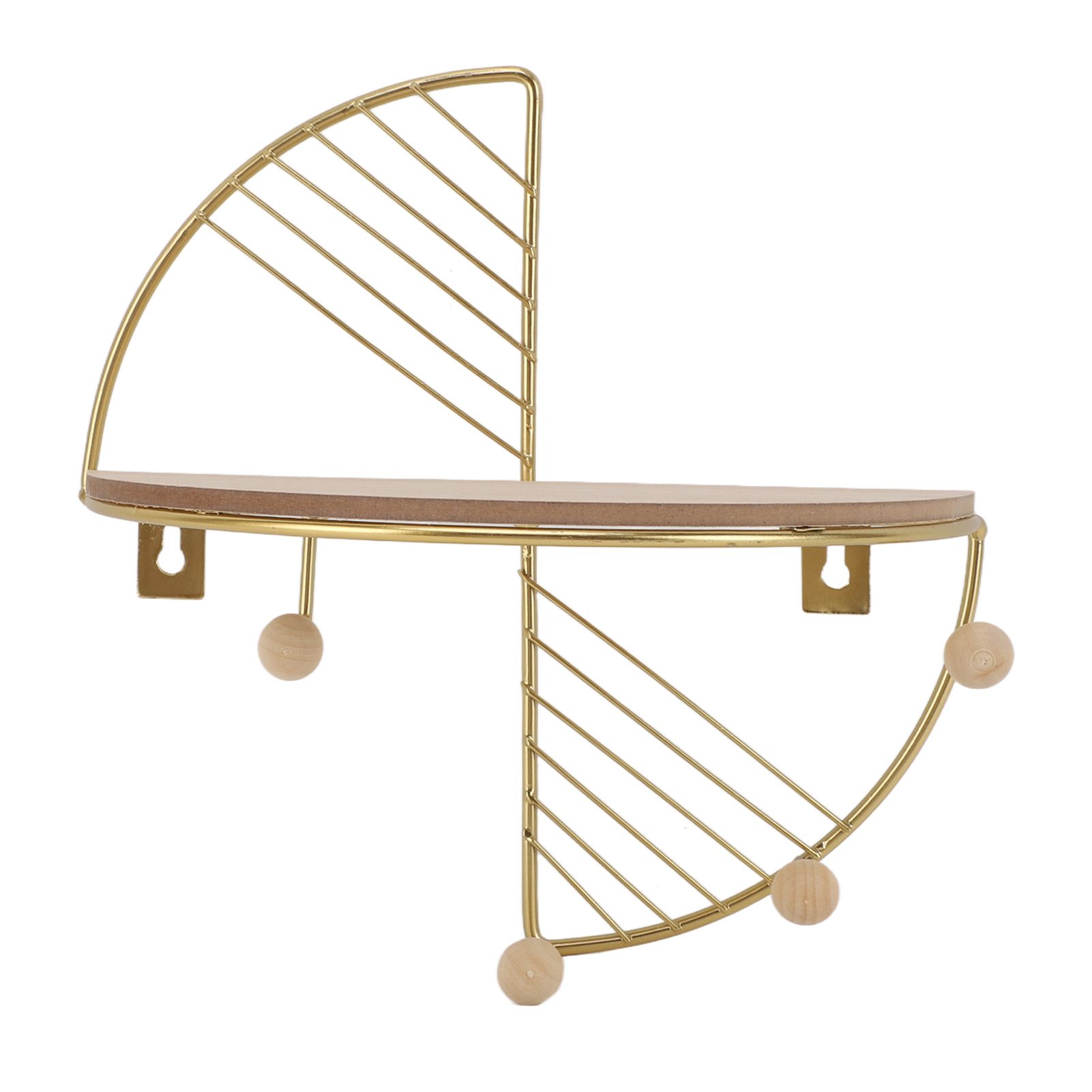 Wall Hanging Rack Iron Art Versatile Practical Wall Decoration Storage Rack for Home - Image 1