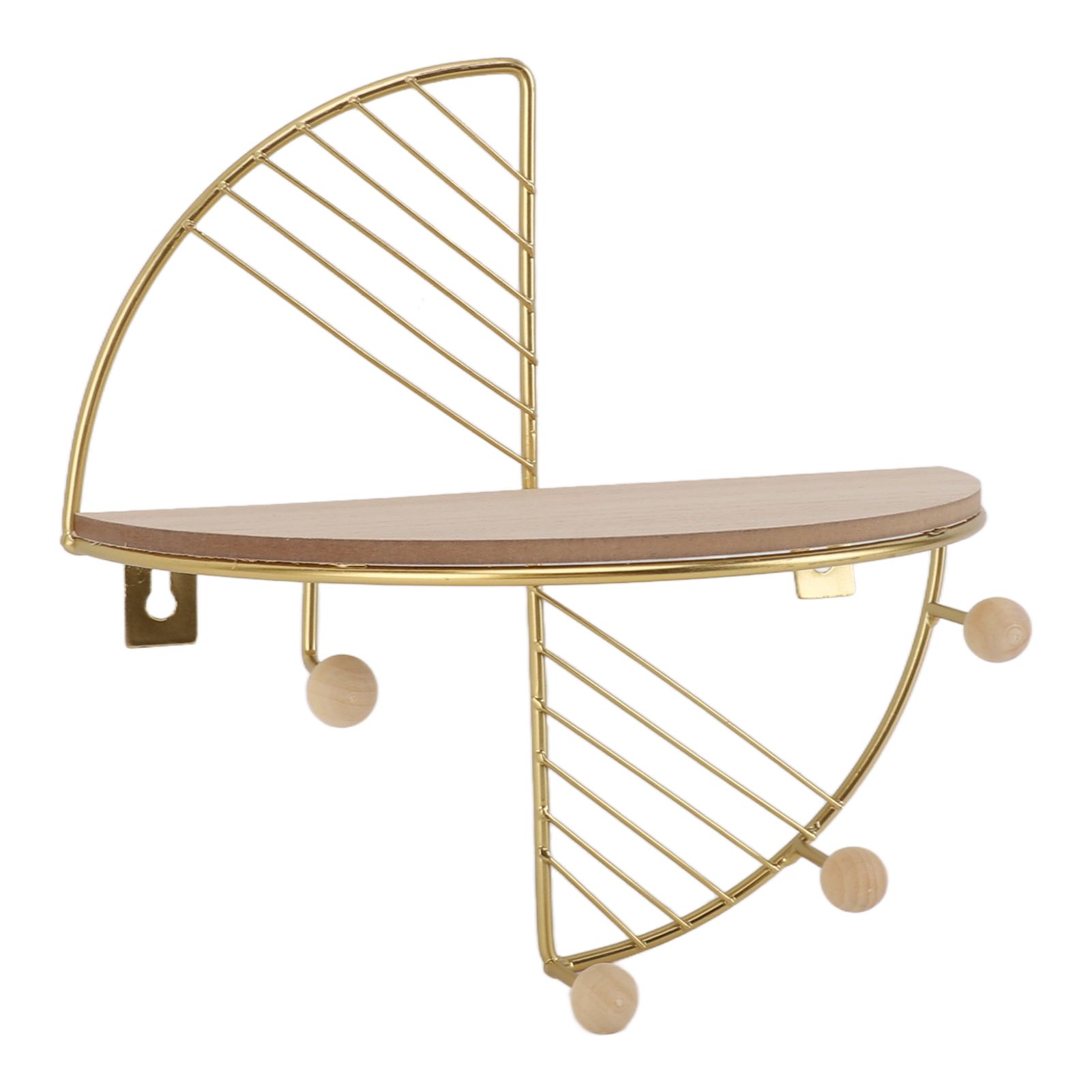 Wall Hanging Rack Iron Art Versatile Practical Wall Decoration Storage Rack for Home - Image 3