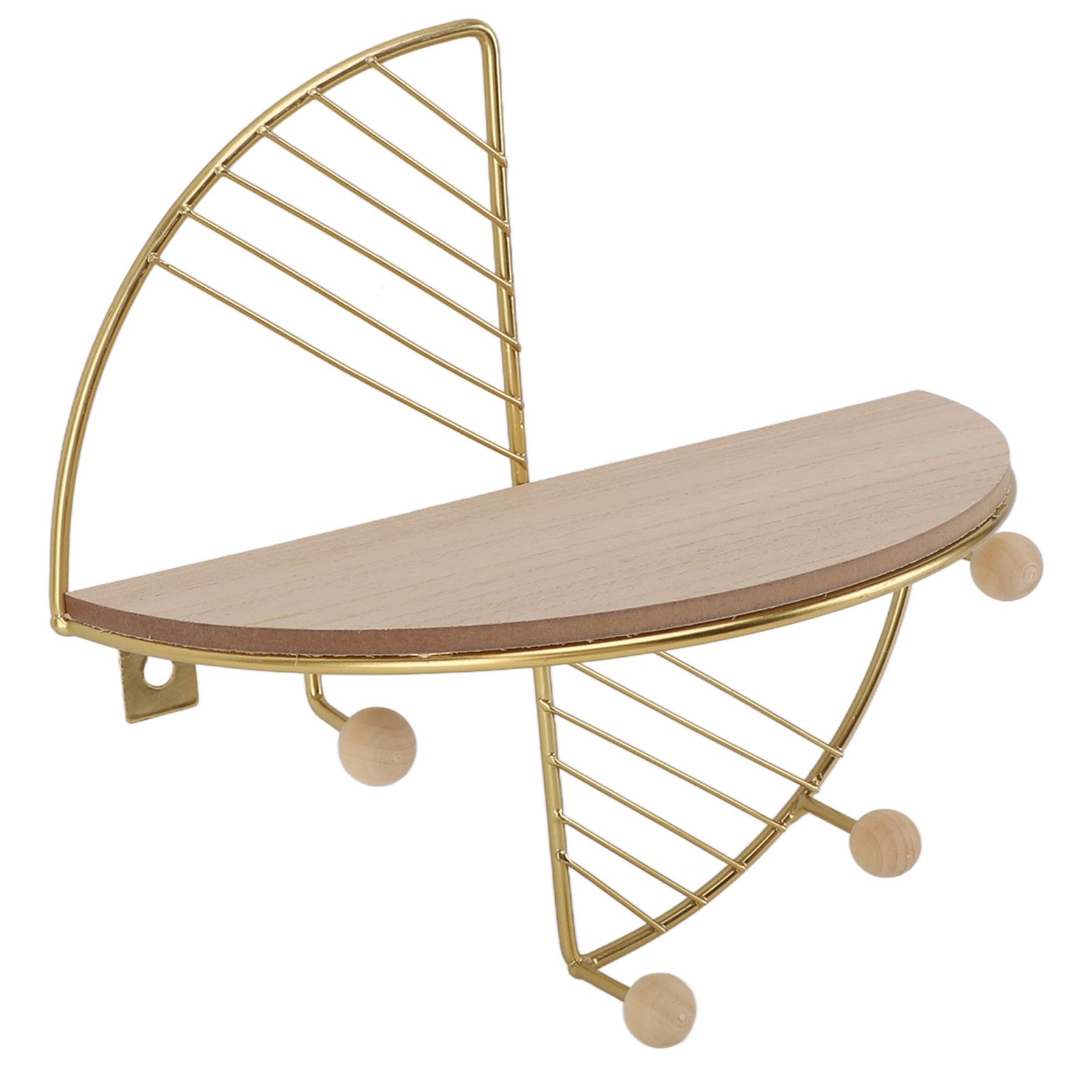 Wall Hanging Rack Iron Art Versatile Practical Wall Decoration Storage Rack for Home - Image 4