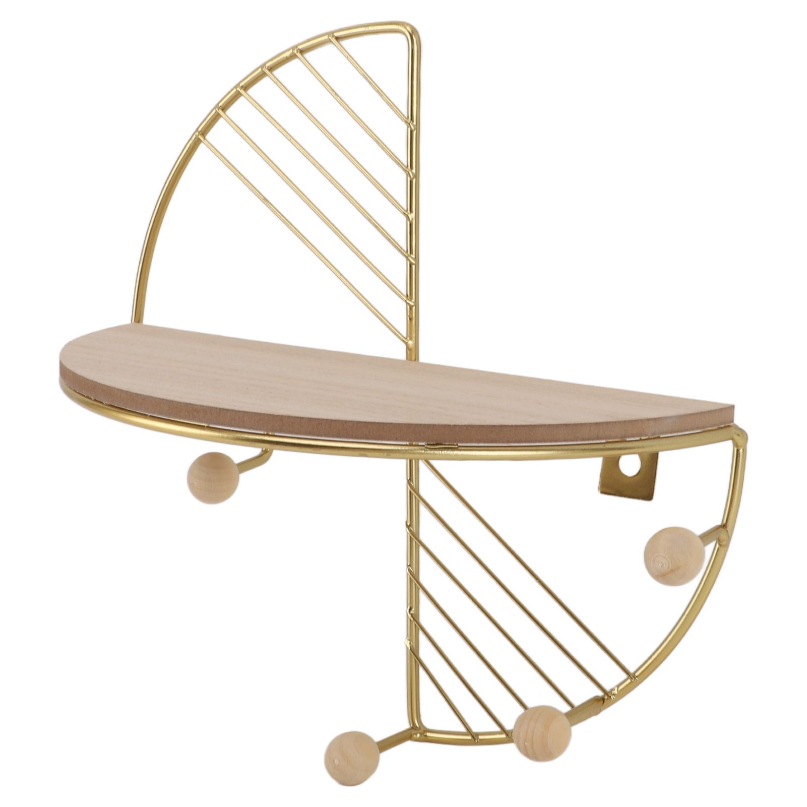 Wall Hanging Rack Iron Art Versatile Practical Wall Decoration Storage Rack for Home - Image 6