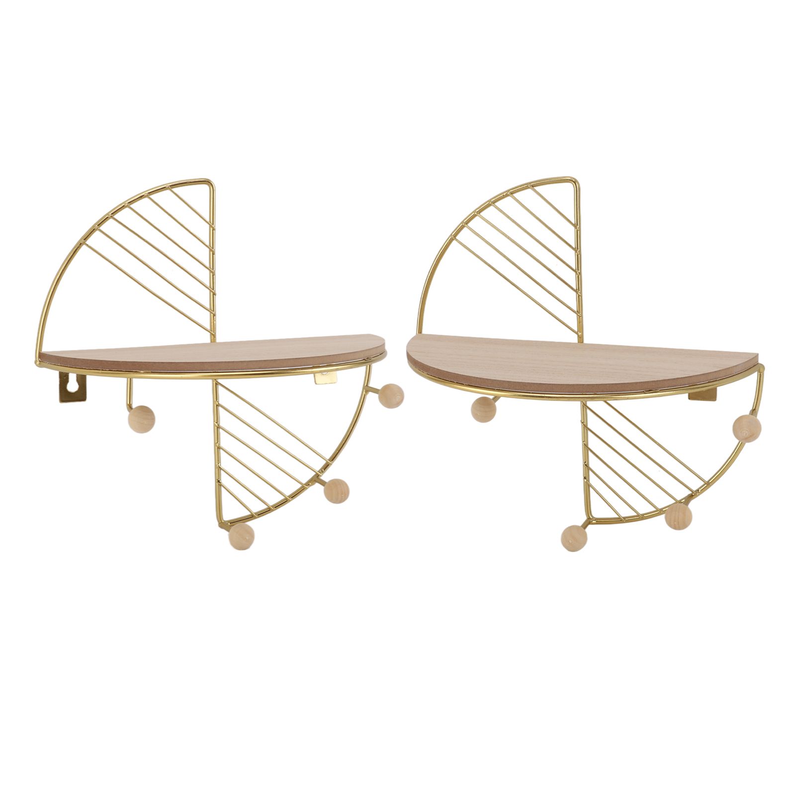 Wall Hanging Rack Iron Art Versatile Practical Wall Decoration Storage Rack for Home - Image 8
