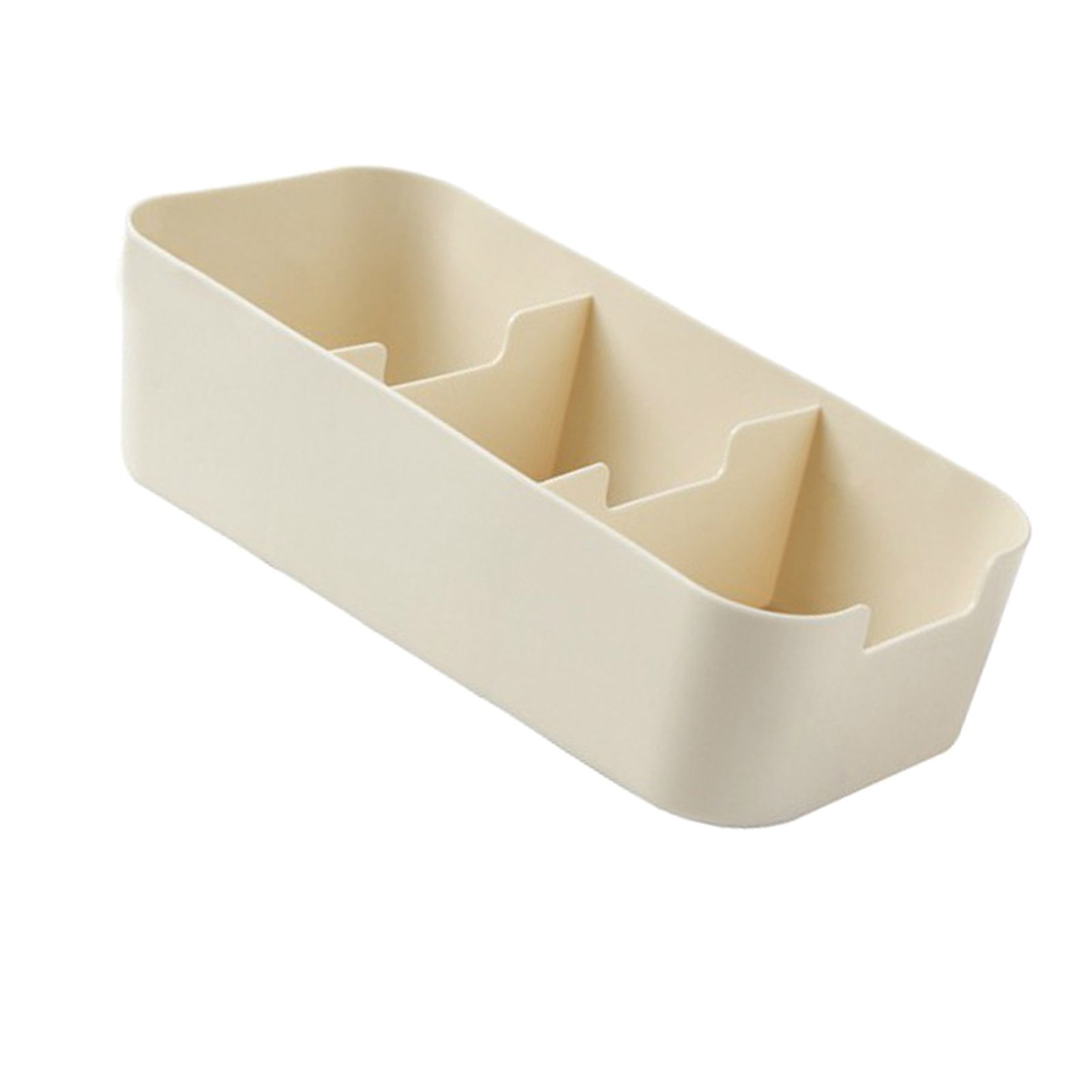 Plastic Drawer Organizers Trapezoid Stackable Tabletop Socks Underwear Organizer Storage Box for Closet - Image 3