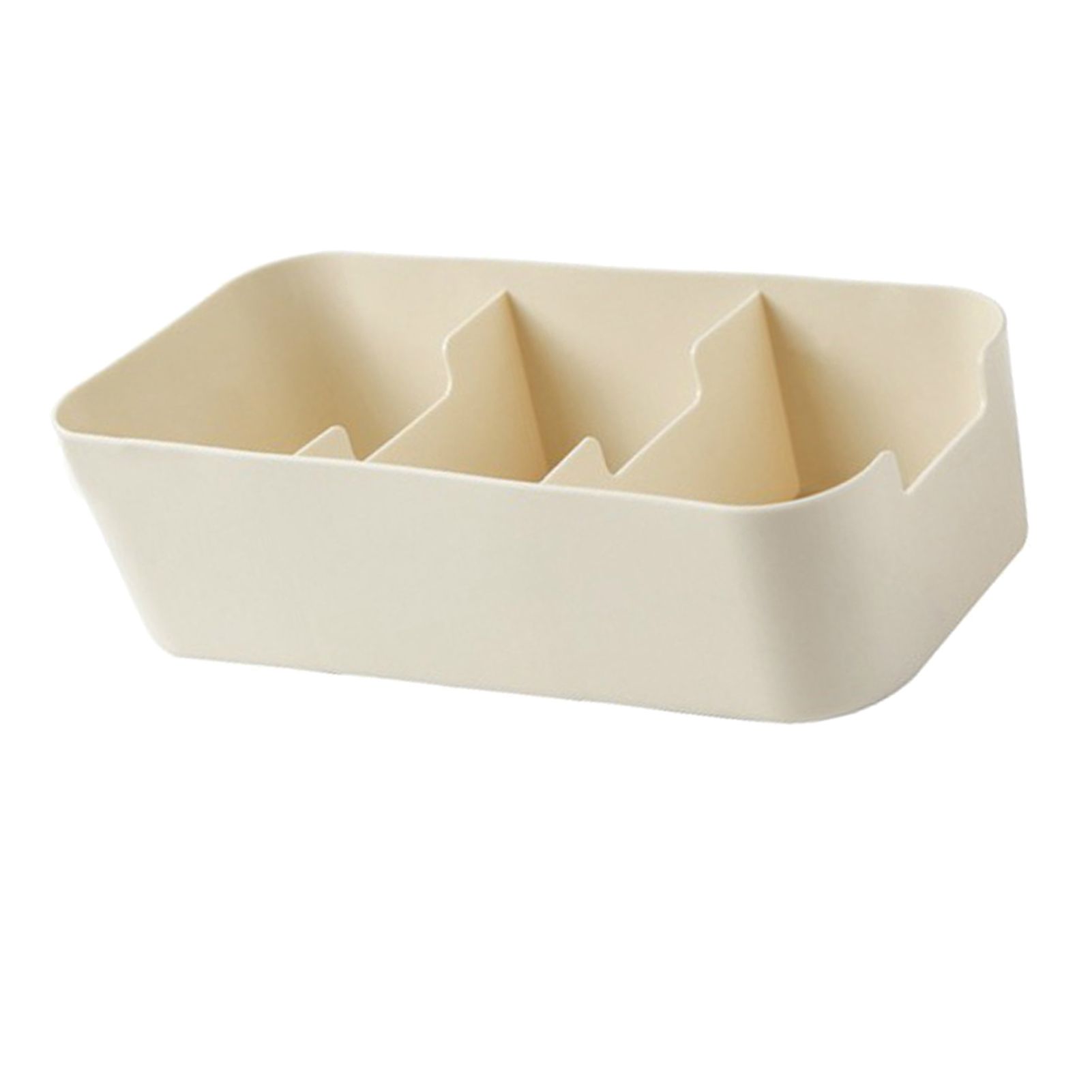 Plastic Drawer Organizers Trapezoid Stackable Tabletop Socks Underwear Organizer Storage Box for Closet - Image 4