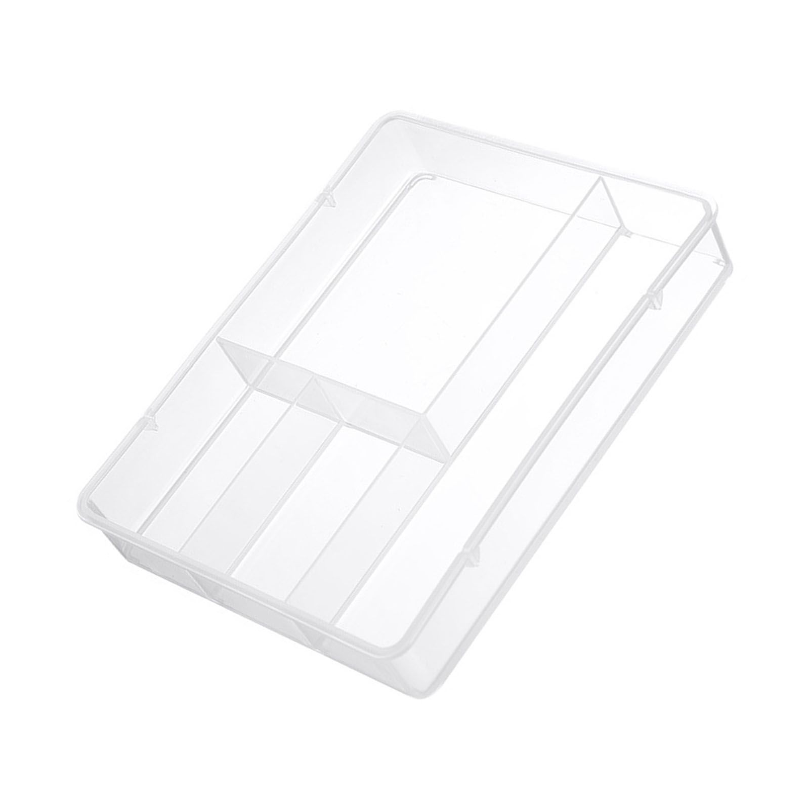 Desktop Organizer Box Drawer Divider Tray Desk Makeup Classification Storage Box for Bathroom Office Transparent - Image 2