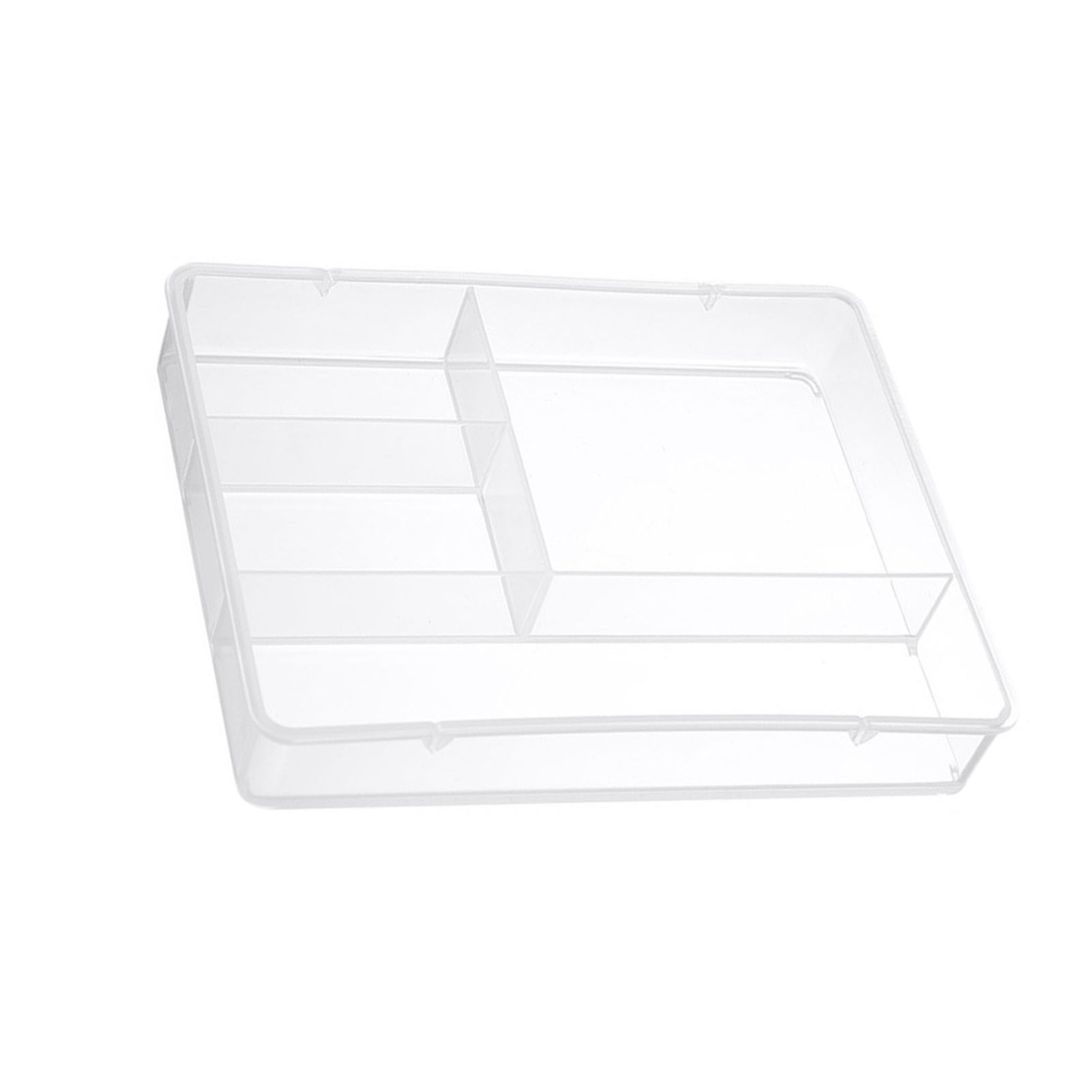Desktop Organizer Box Drawer Divider Tray Desk Makeup Classification Storage Box for Bathroom Office Transparent - Image 3