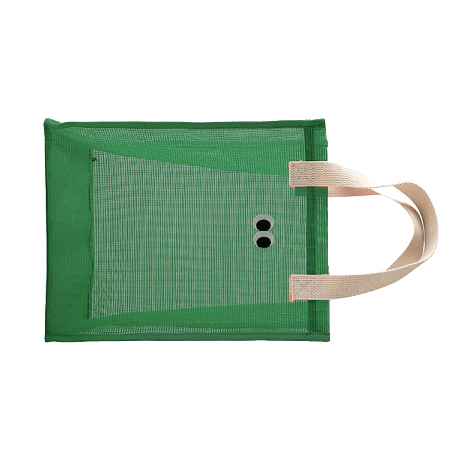 Mesh Shower Caddy Portable Hanging Shower Caddy Quick Dry Shower Bag for Bathroom Travel Toiletry Makeup Cosmetic Bag for Beach Green - Image 3