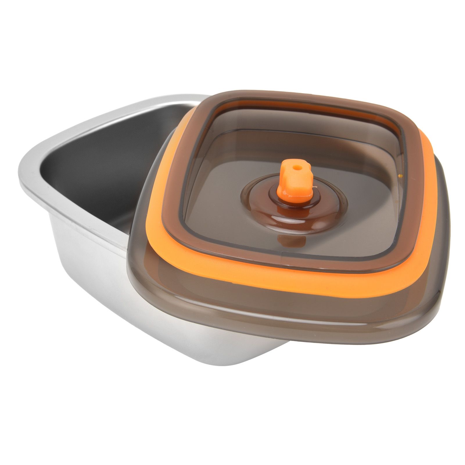 Lunch Box 304 Stainless Steel PP Food Grade Silicone Portable Food Container Storage Box for Picnic Camping Outdoor250ml - Image 4