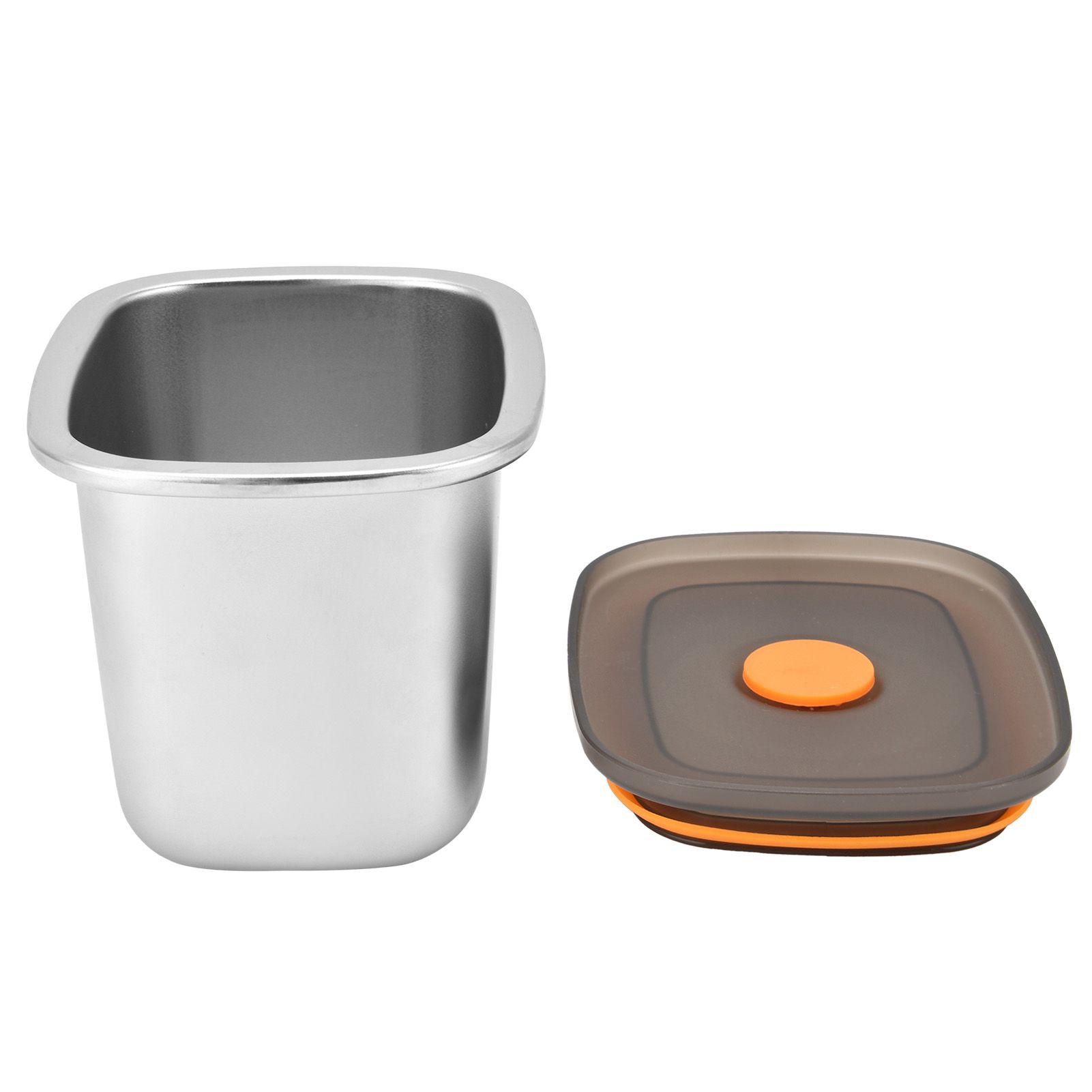 Lunch Box 304 Stainless Steel PP Food Grade Silicone Portable Food Container Storage Box for Picnic Camping Outdoor550ml - Image 2