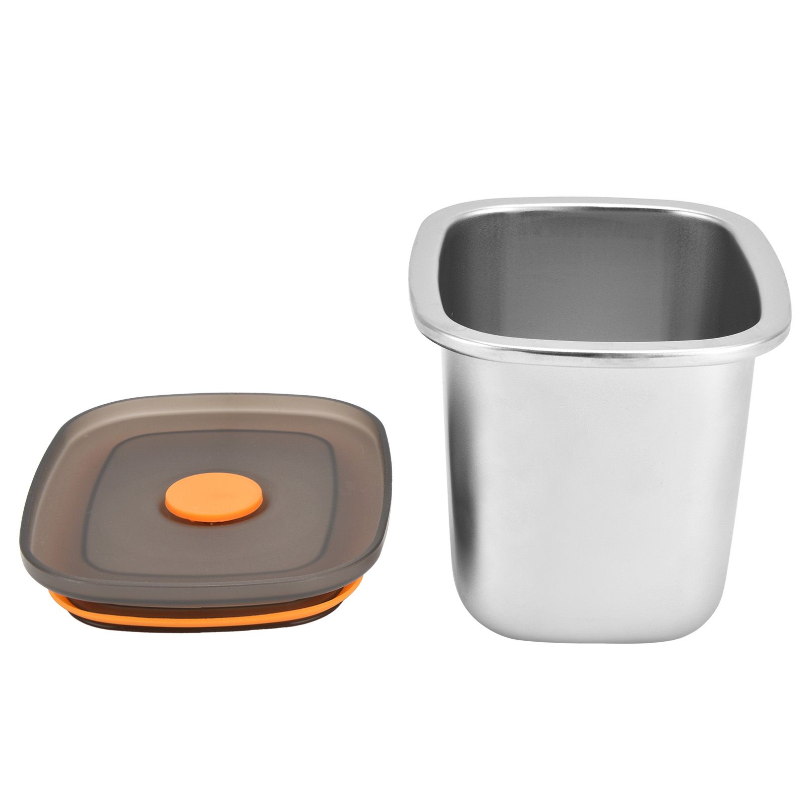 Lunch Box 304 Stainless Steel PP Food Grade Silicone Portable Food Container Storage Box for Picnic Camping Outdoor550ml - Image 6