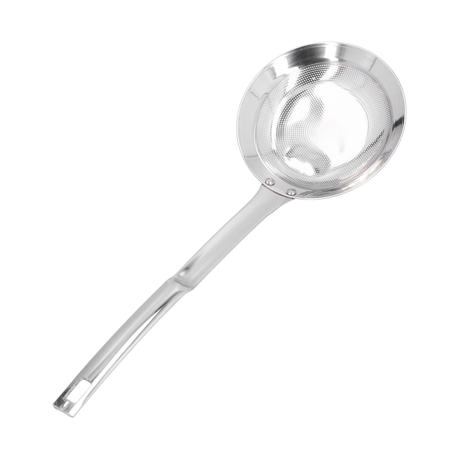Skimmer Spoon 304 Stainless Steel Fine Mesh Residue Oil Food Strainer Kitchen Tool - Image 2