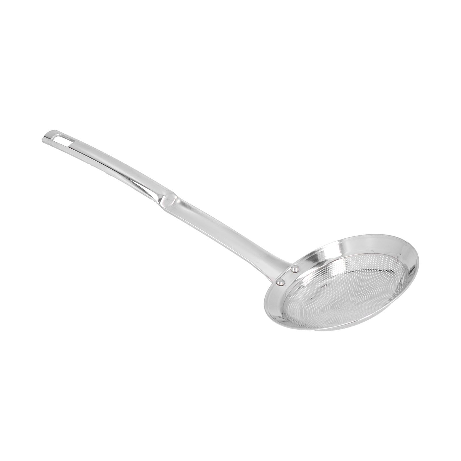 Skimmer Spoon 304 Stainless Steel Fine Mesh Residue Oil Food Strainer Kitchen Tool - Image 3