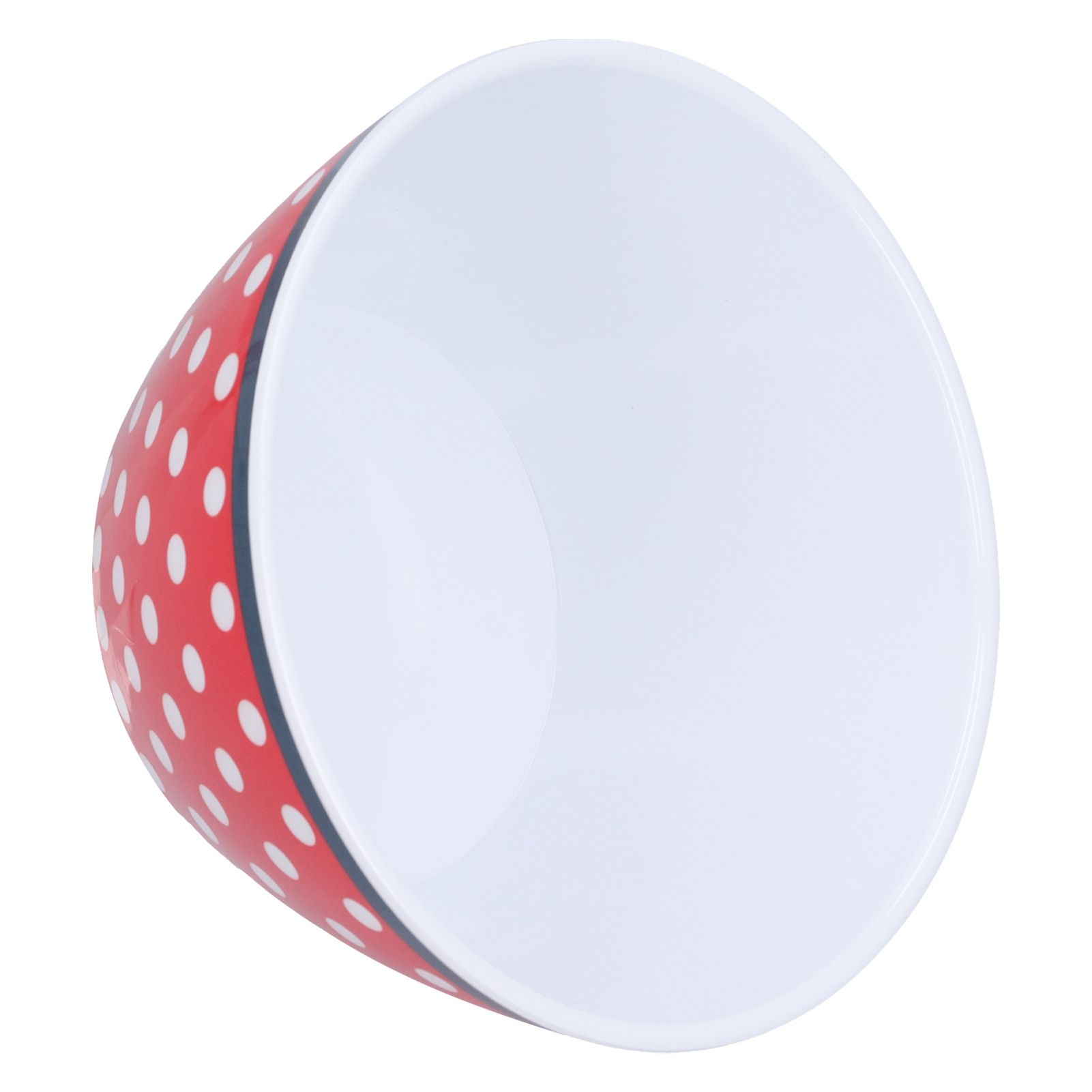 500ml Salad Bowl Thickened Snack Dessert Cake Fruit Bowl for Baking Table DecorationRed Dot - Image 8