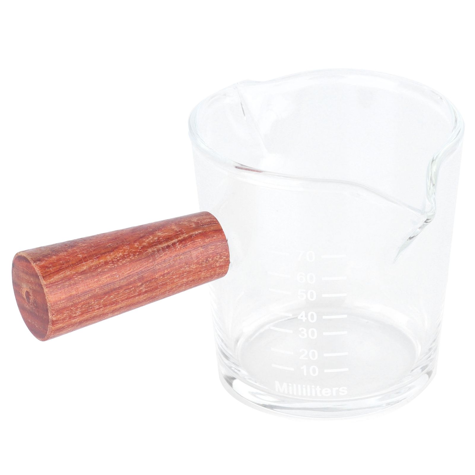 Double Mouth Glass Mug with Wooden Handle Heat‑Resistant Cup Kitchen Gadgets for Home - Image 7