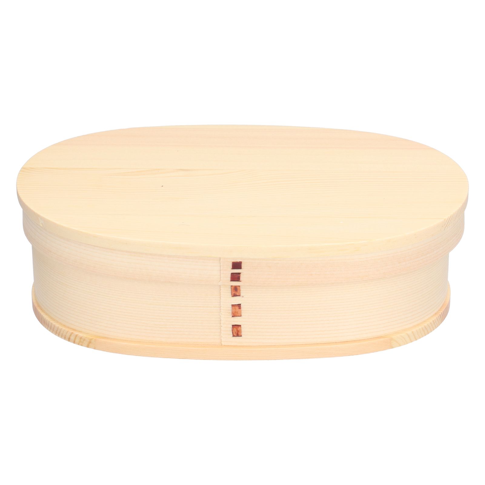 800ml Wooden Food Container Portable Bento Lunch Box Kids Lunch Container for Travel Office Camping Picnic - Image 1