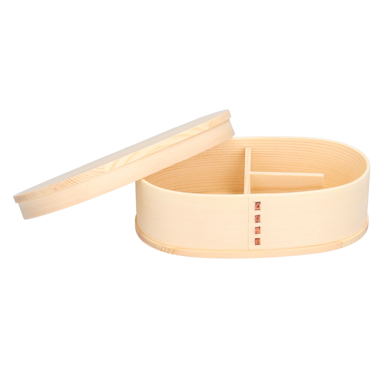 800ml Wooden Food Container Portable Bento Lunch Box Kids Lunch Container for Travel Office Camping Picnic - Image 8