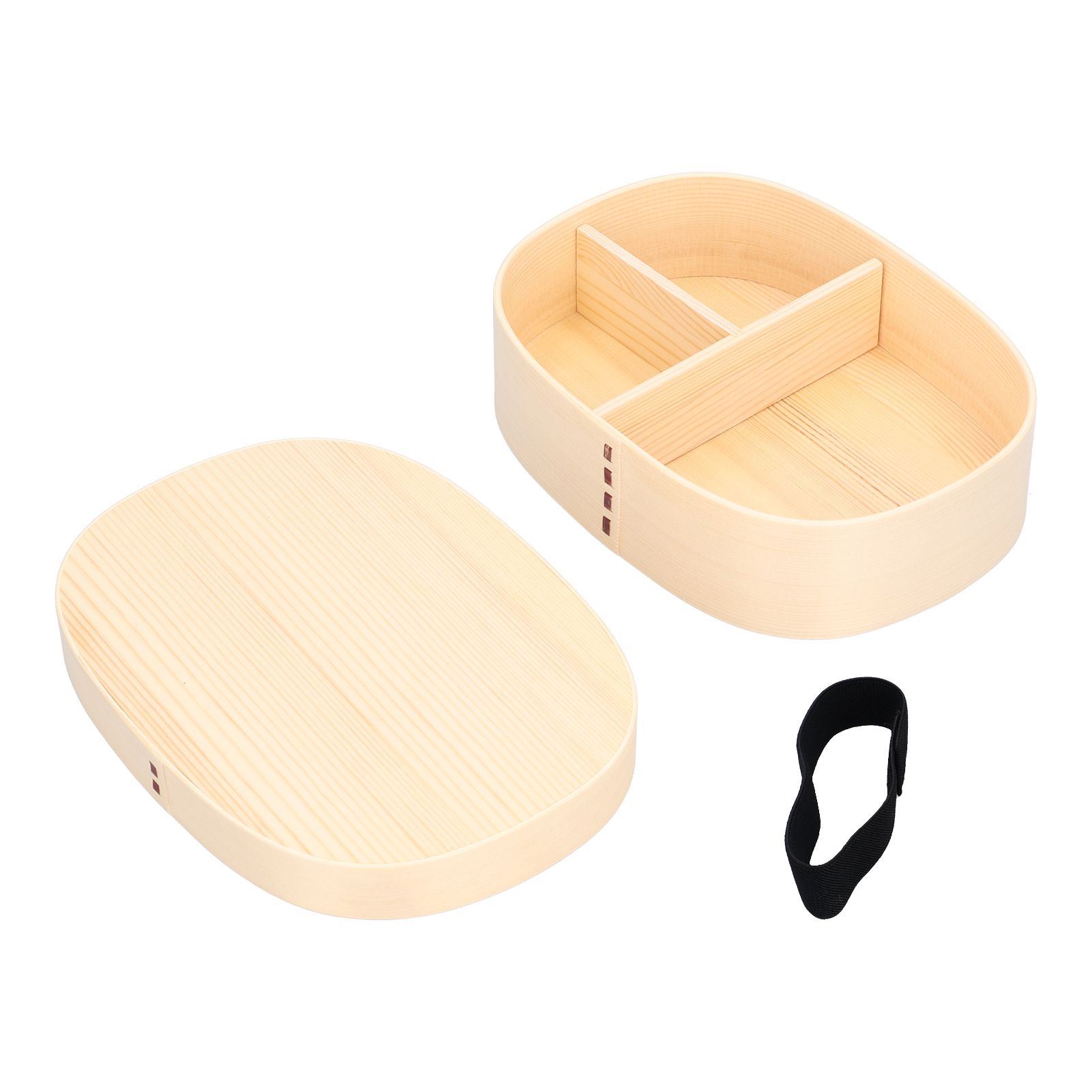 1200ml Food Container Wooden Bento Lunch Box Kids Lunch Containers for Office Camping Picnics Travel - Image 1