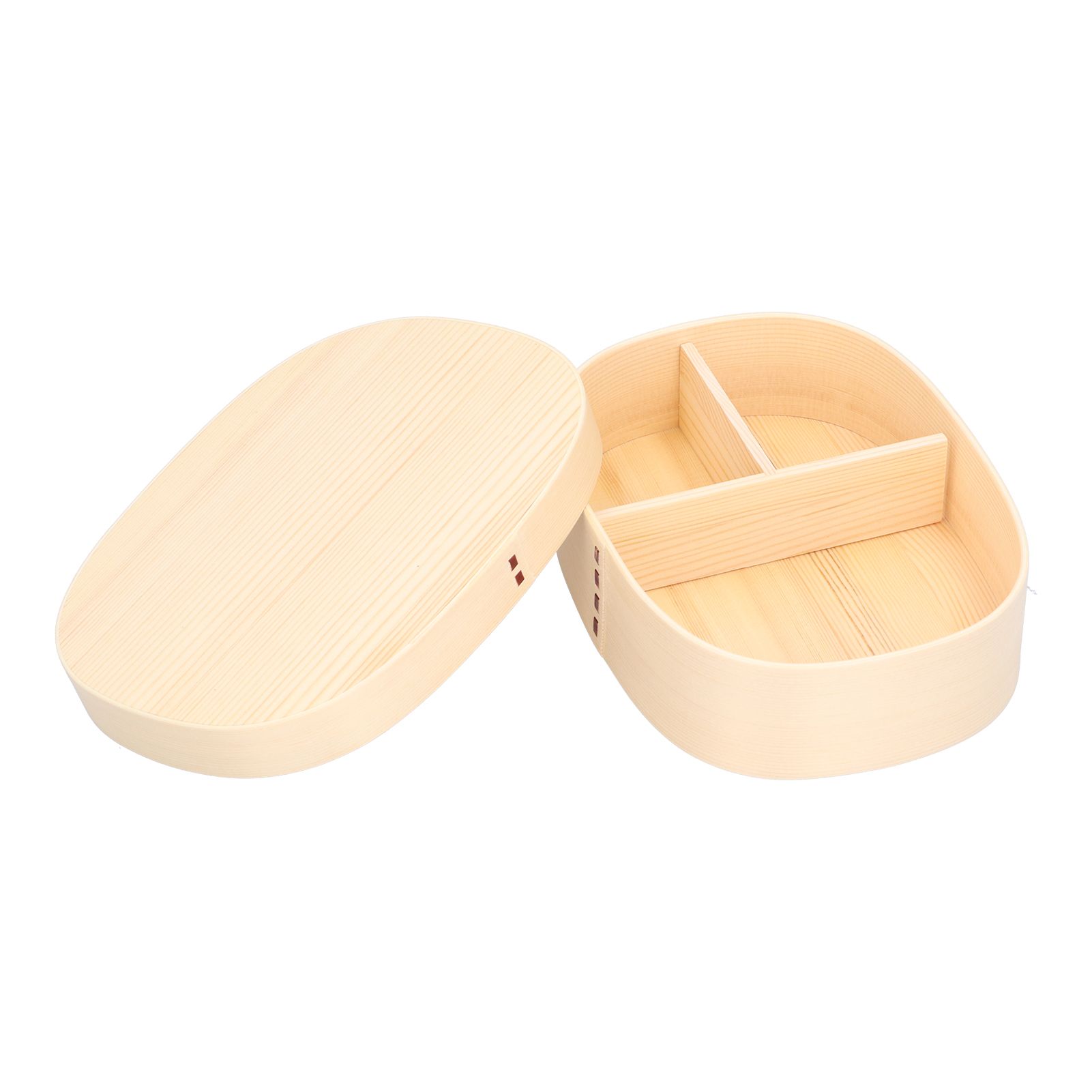 1200ml Food Container Wooden Bento Lunch Box Kids Lunch Containers for Office Camping Picnics Travel - Image 2