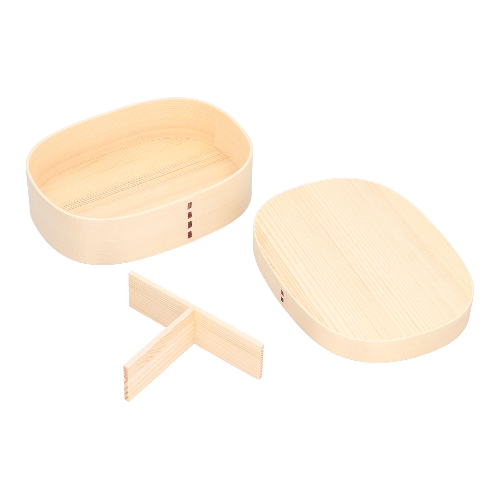 1200ml Food Container Wooden Bento Lunch Box Kids Lunch Containers for Office Camping Picnics Travel - Image 4