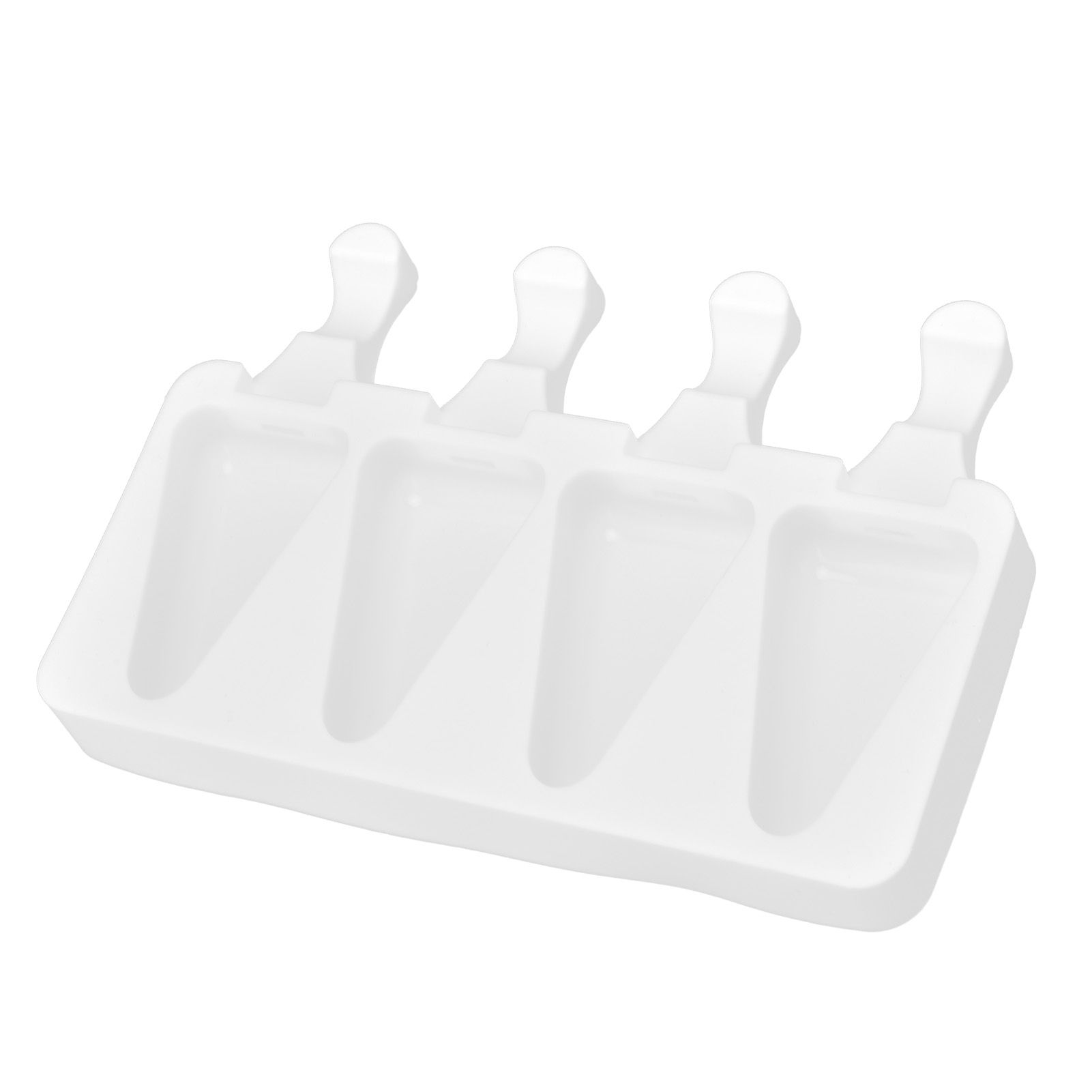 Multi Grid Silicone Ice Bar Mold Heat Resistant Ice Cream Making Mold Kitchen DIY Tool(4Grid Triangular ) - Image 8
