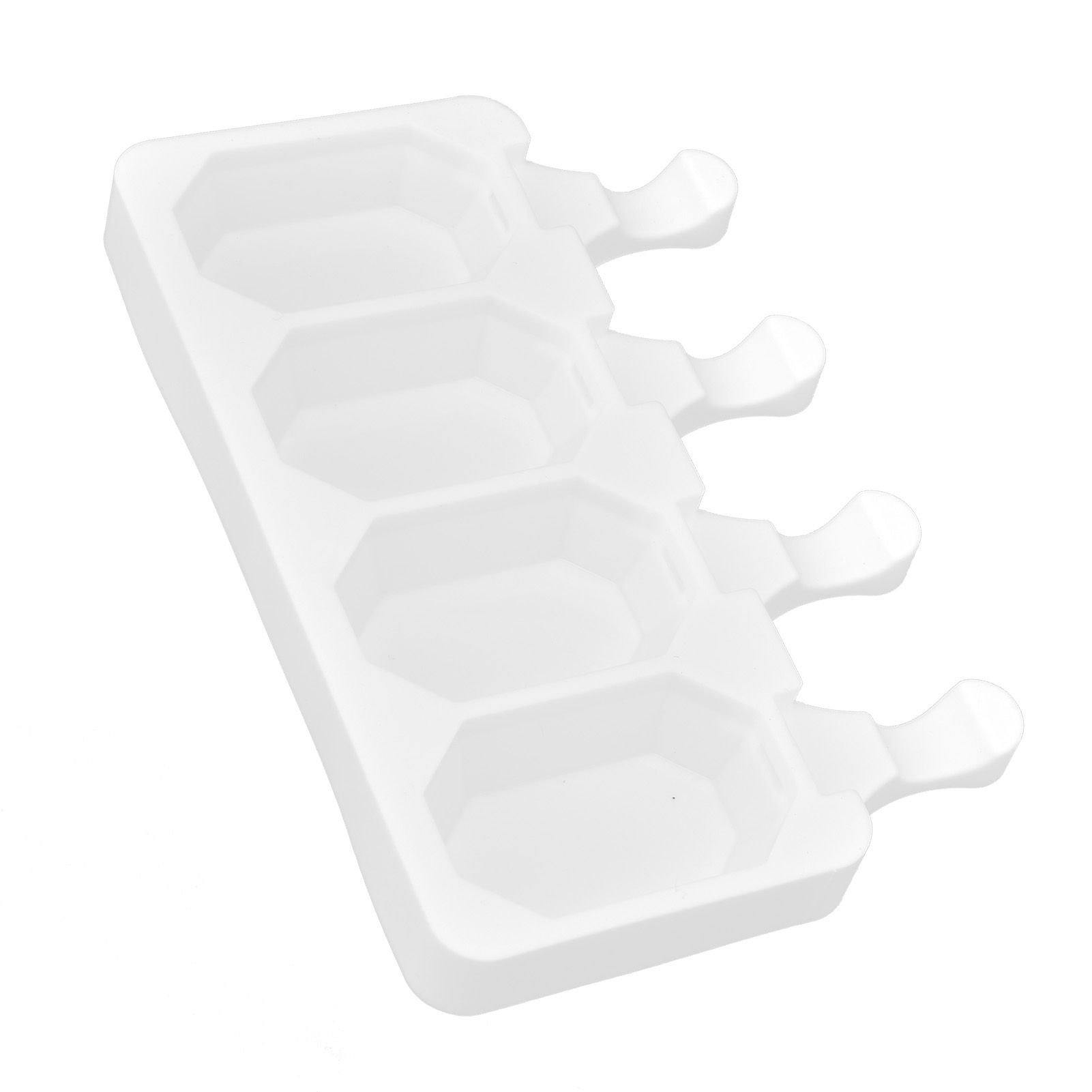 Multi Grid Silicone Ice Bar Mold Heat Resistant Ice Cream Making Mold Kitchen DIY Tool(4Grid Octagonal ) - Image 7