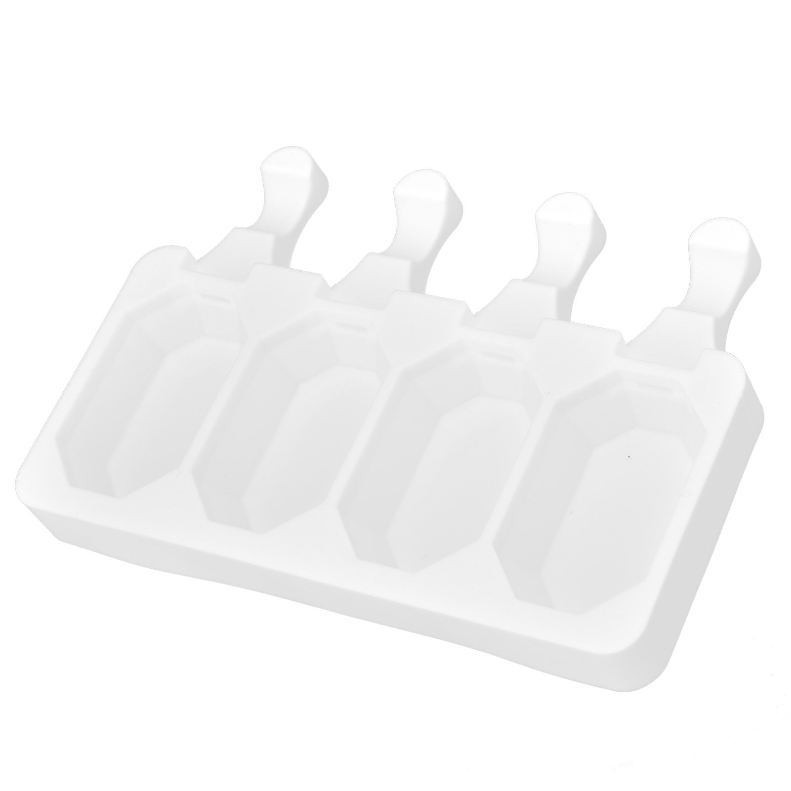 Multi Grid Silicone Ice Bar Mold Heat Resistant Ice Cream Making Mold Kitchen DIY Tool(4Grid Octagonal ) - Image 8