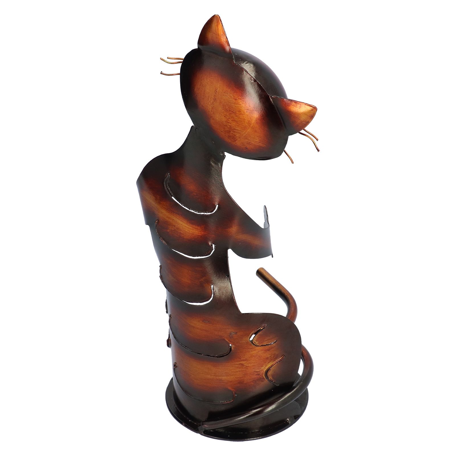 Cat Shaped Wine Rack Metal Sculpture Shelf Practical Sculpture Home Decoration Interior Decoration Crafts - Image 7