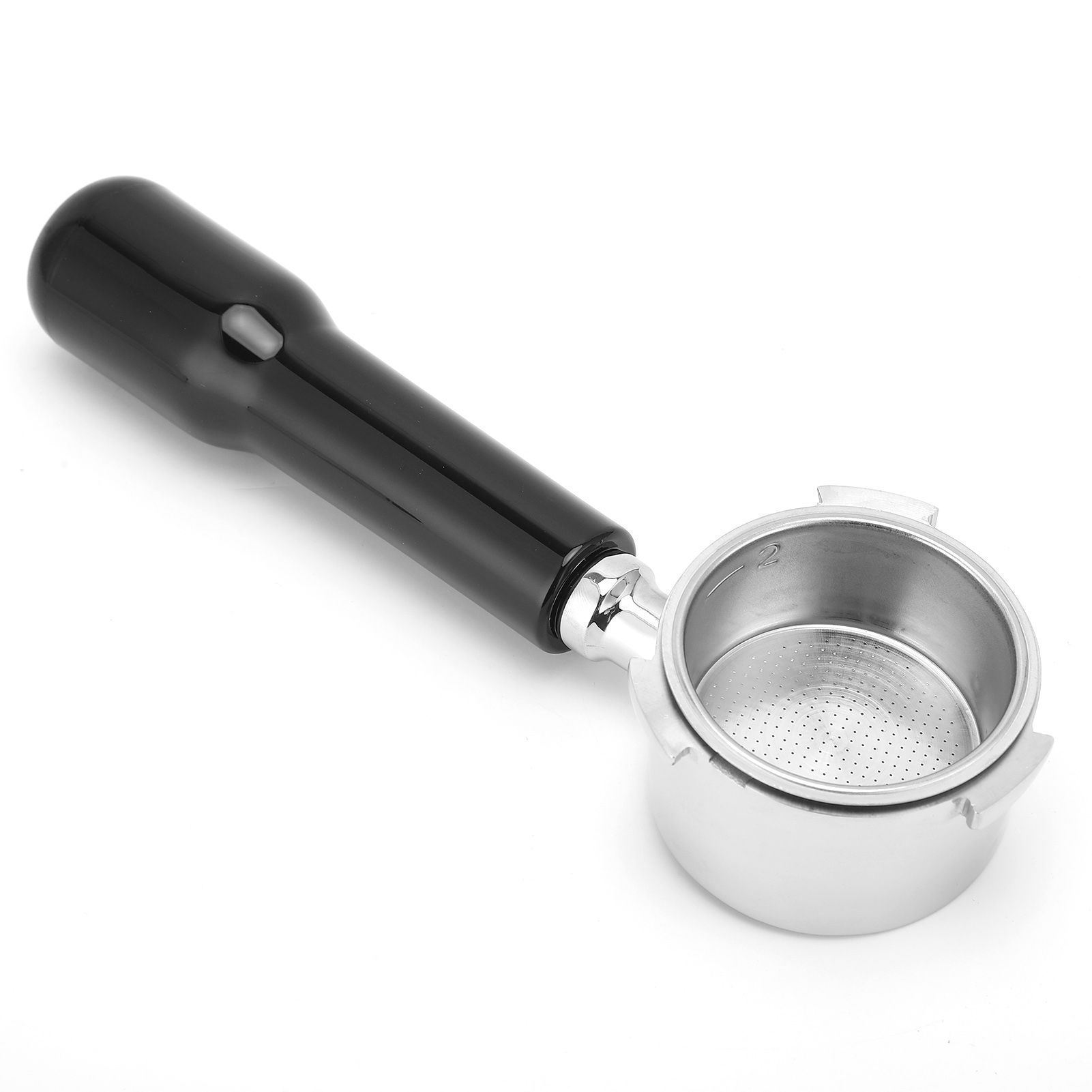 Coffee Bottomless Portafilter Stainless Steel Filter Holder Basket Replacement Tool Coffee Machine Accessory51mm Black - Image 4