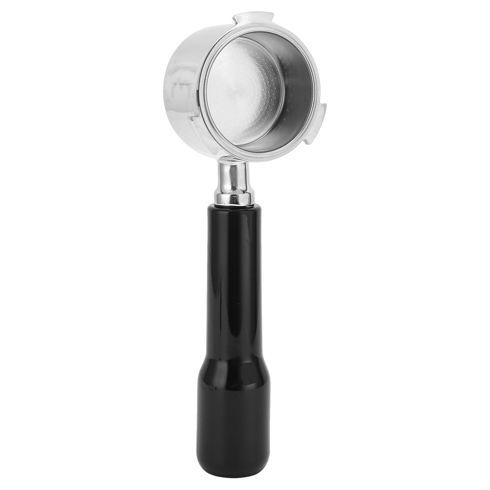 Coffee Bottomless Portafilter Stainless Steel Filter Holder Basket Replacement Tool Coffee Machine Accessory54mm Black - Image 1