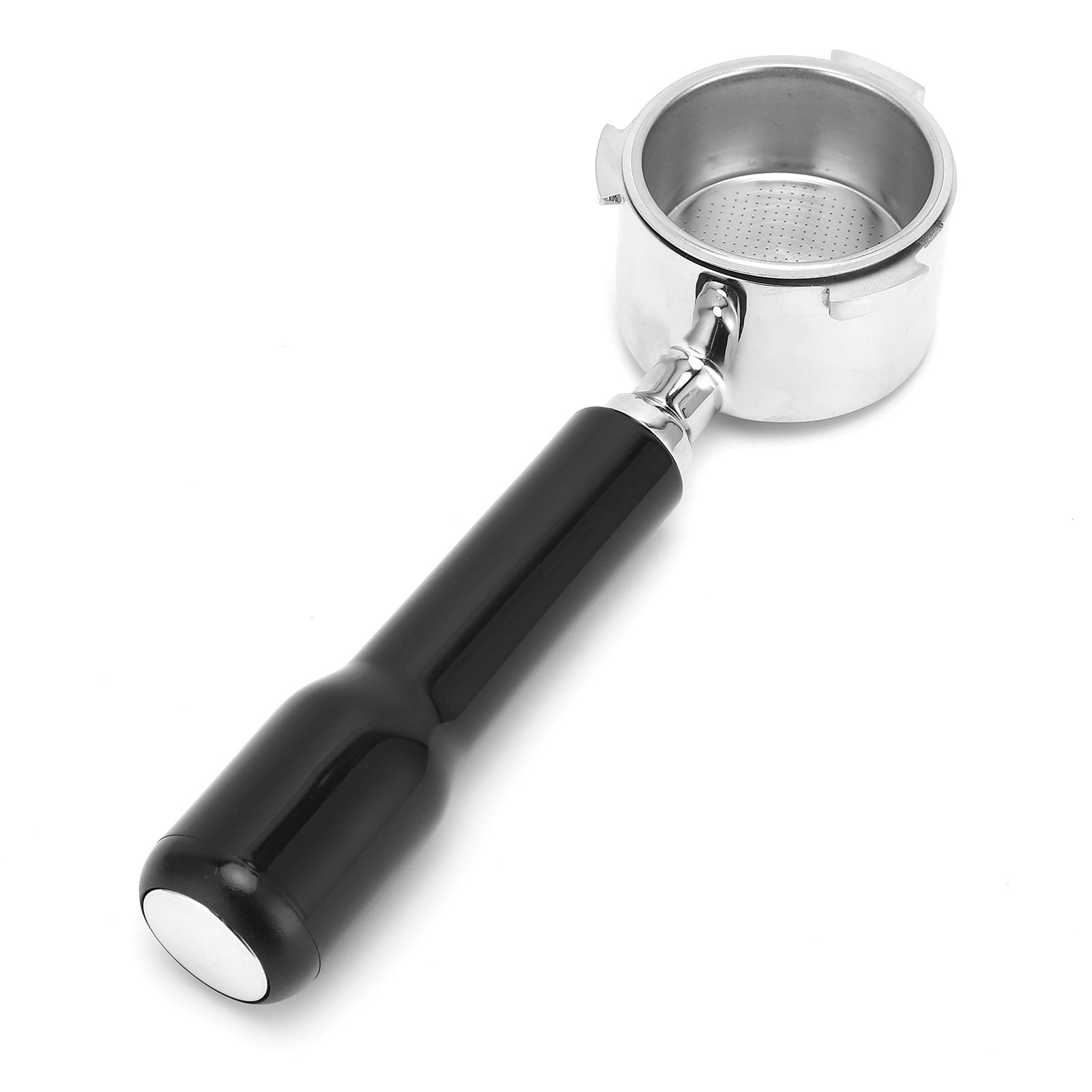 Coffee Bottomless Portafilter Stainless Steel Filter Holder Basket Replacement Tool Coffee Machine Accessory54mm Black - Image 2