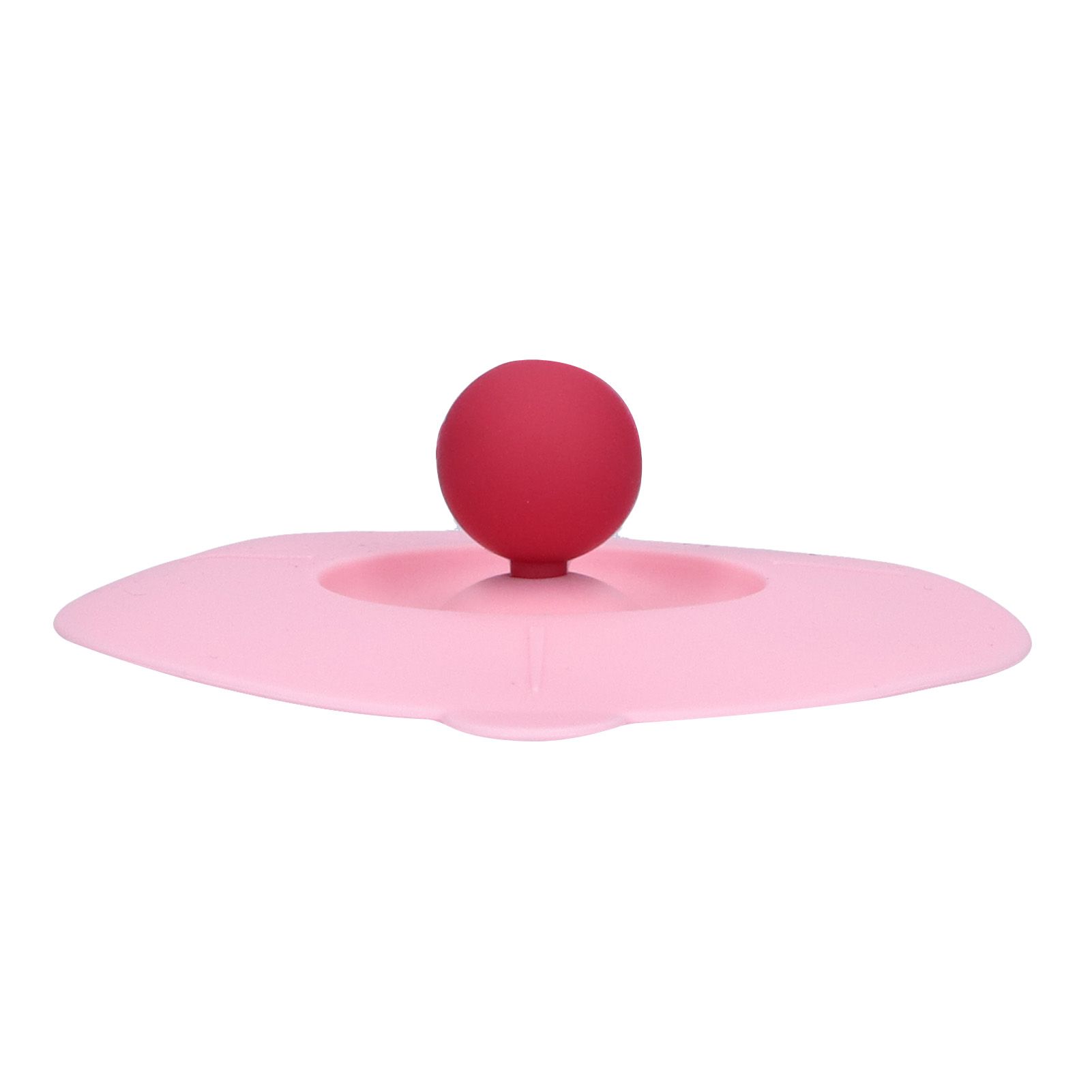 Dustproof Mug Covers Cartoon Silicone Cup Lid for Beverage Cup Sealing AccessoriesPink - Image 3