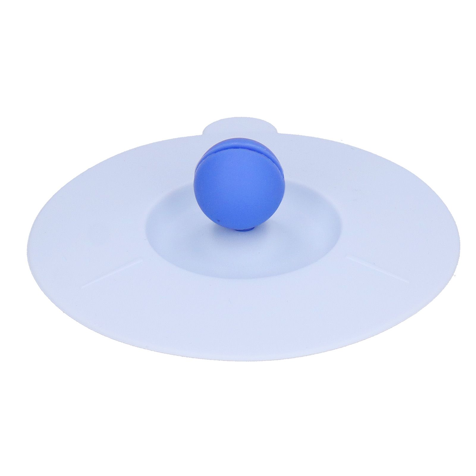 Dustproof Mug Covers Cartoon Silicone Cup Lid for Beverage Cup Sealing AccessoriesLight Blue - Image 3