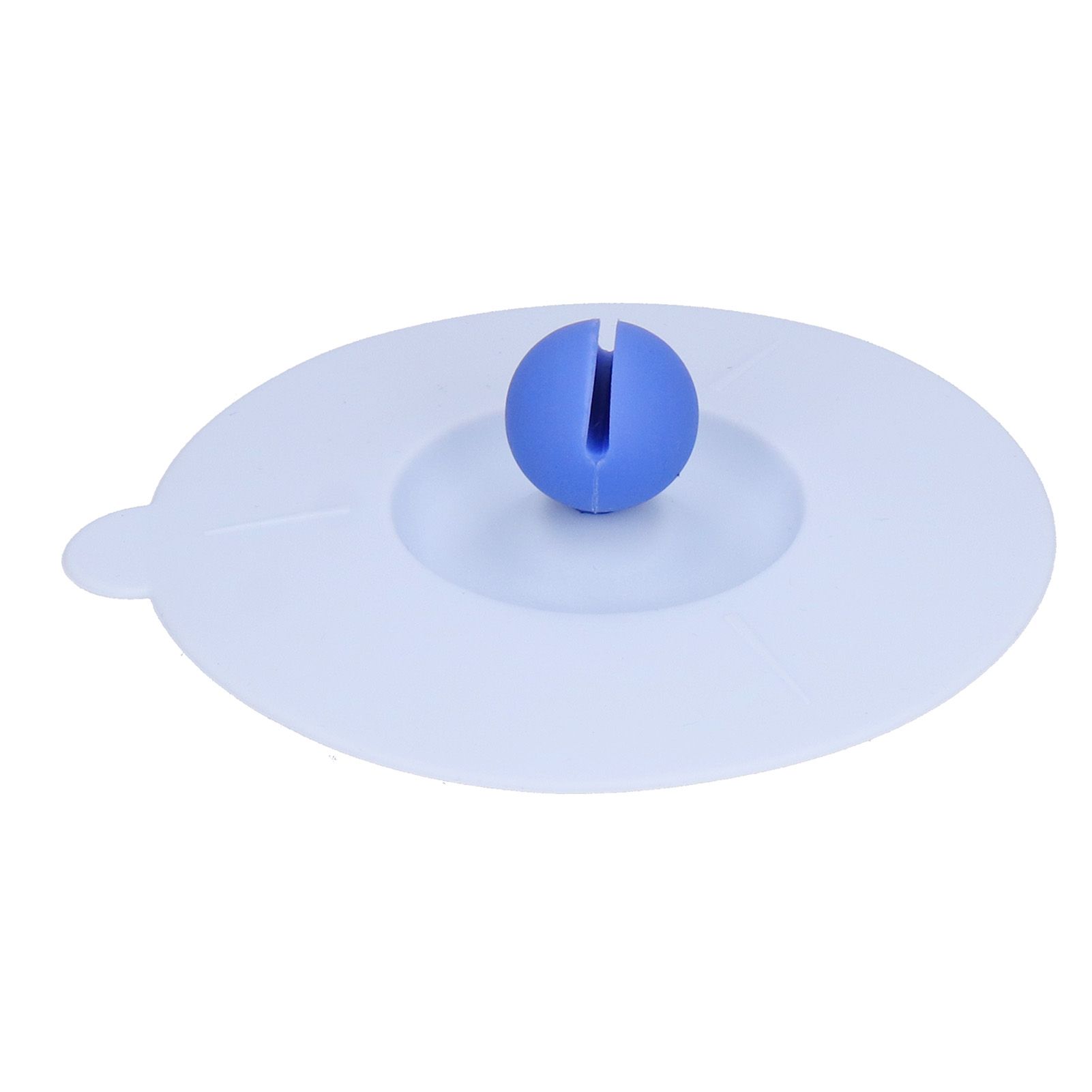 Dustproof Mug Covers Cartoon Silicone Cup Lid for Beverage Cup Sealing AccessoriesLight Blue - Image 4