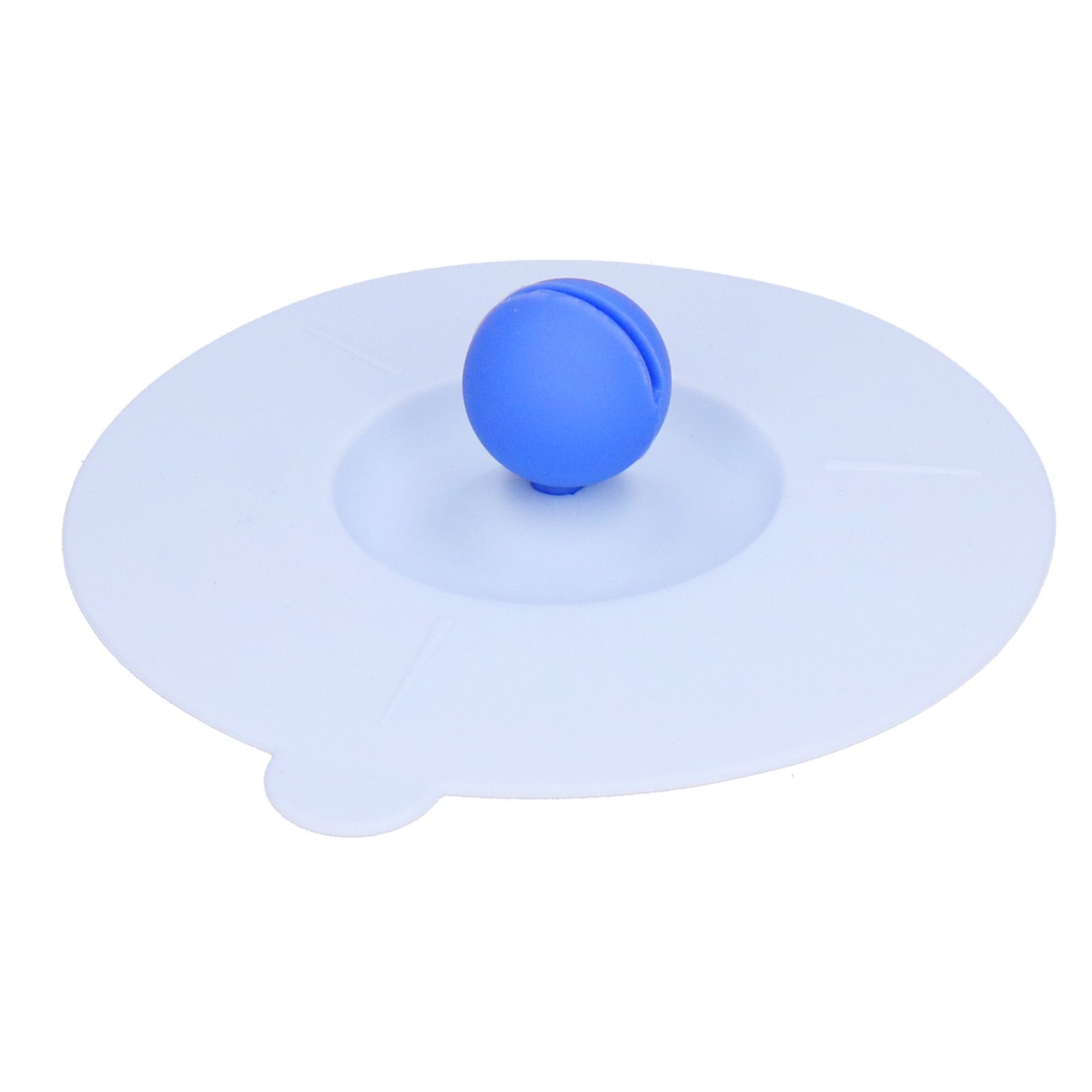 Dustproof Mug Covers Cartoon Silicone Cup Lid for Beverage Cup Sealing AccessoriesLight Blue - Image 5