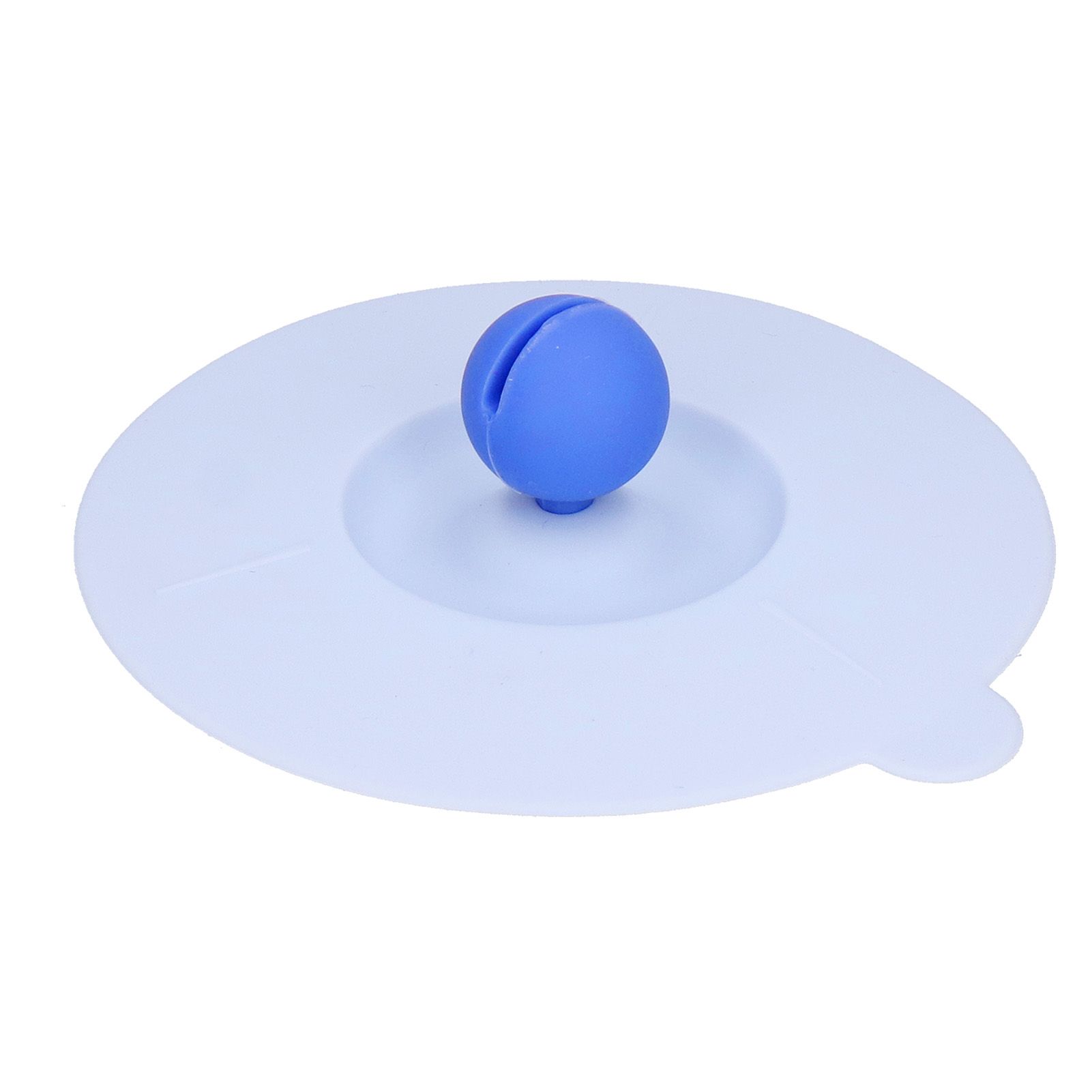 Dustproof Mug Covers Cartoon Silicone Cup Lid for Beverage Cup Sealing AccessoriesLight Blue - Image 7