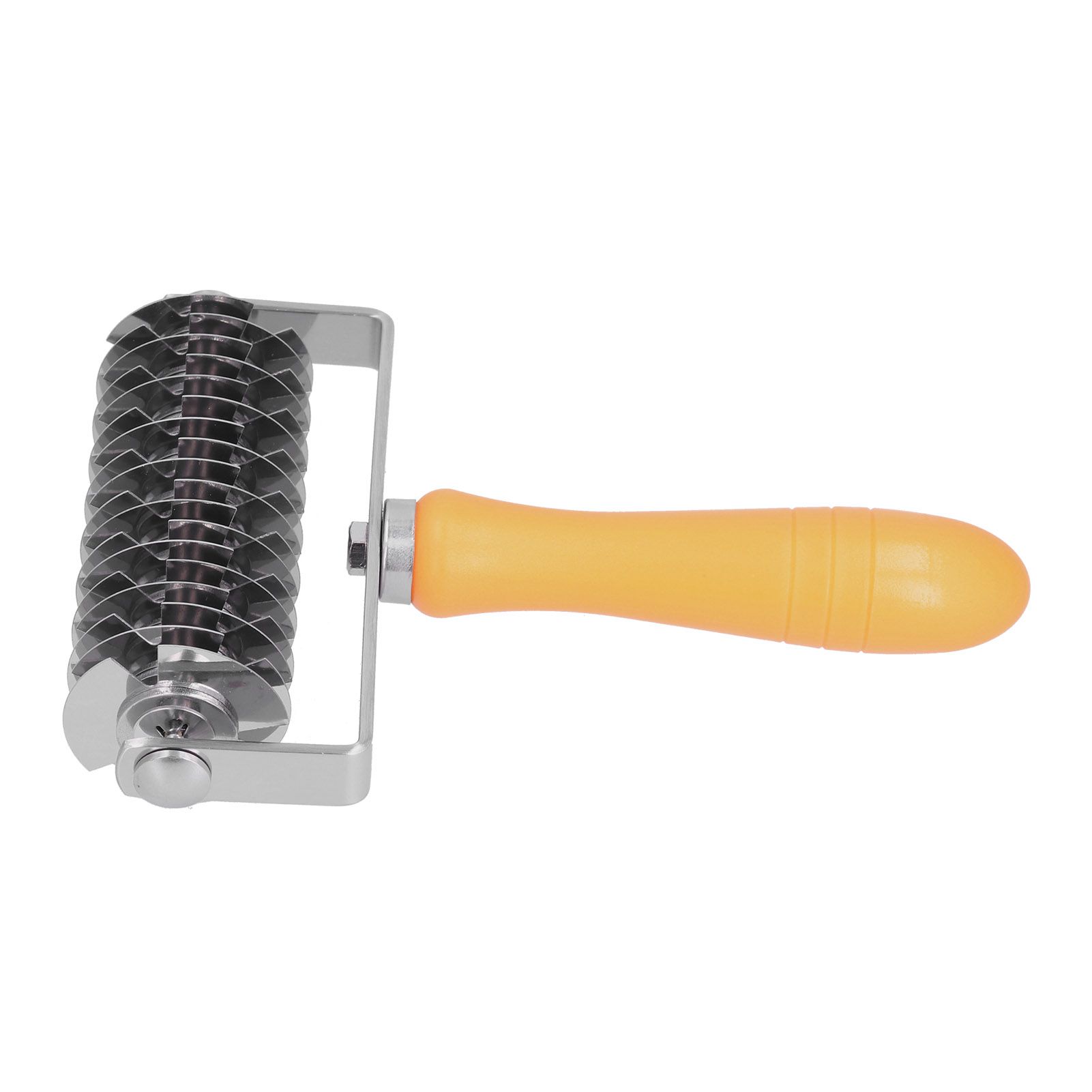 Dough Lattice Roller Stainless Steel Baking Cookies Pie Pizza Roller Cutter with Plastic HandleLattice Roller - Image 4