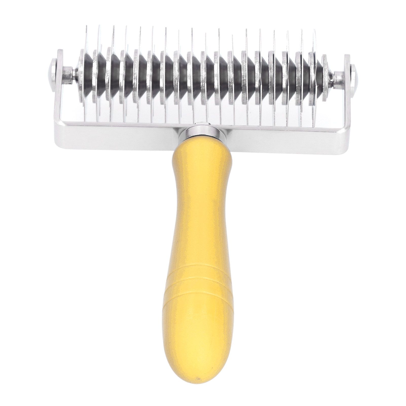 Dough Lattice Roller Stainless Steel Baking Cookies Pie Pizza Roller Cutter with Plastic HandleLattice Roller - Image 6