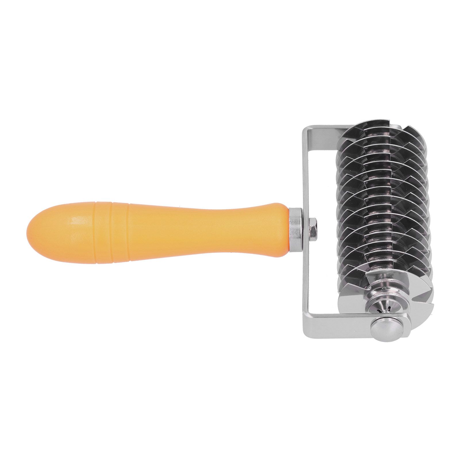 Dough Lattice Roller Stainless Steel Baking Cookies Pie Pizza Roller Cutter with Plastic HandleLattice Roller - Image 8
