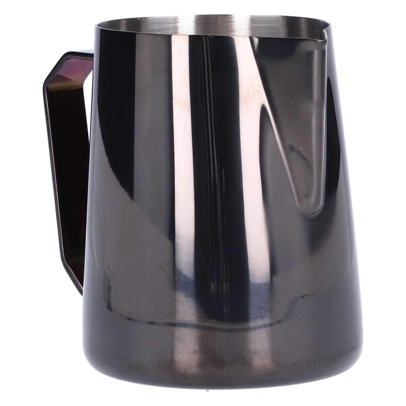 600ml Stainless Steel Coffee Pitcher Coffee Milk Frothing Cup Steaming Pitcher with Pointed MouthWithout Label - Image 2