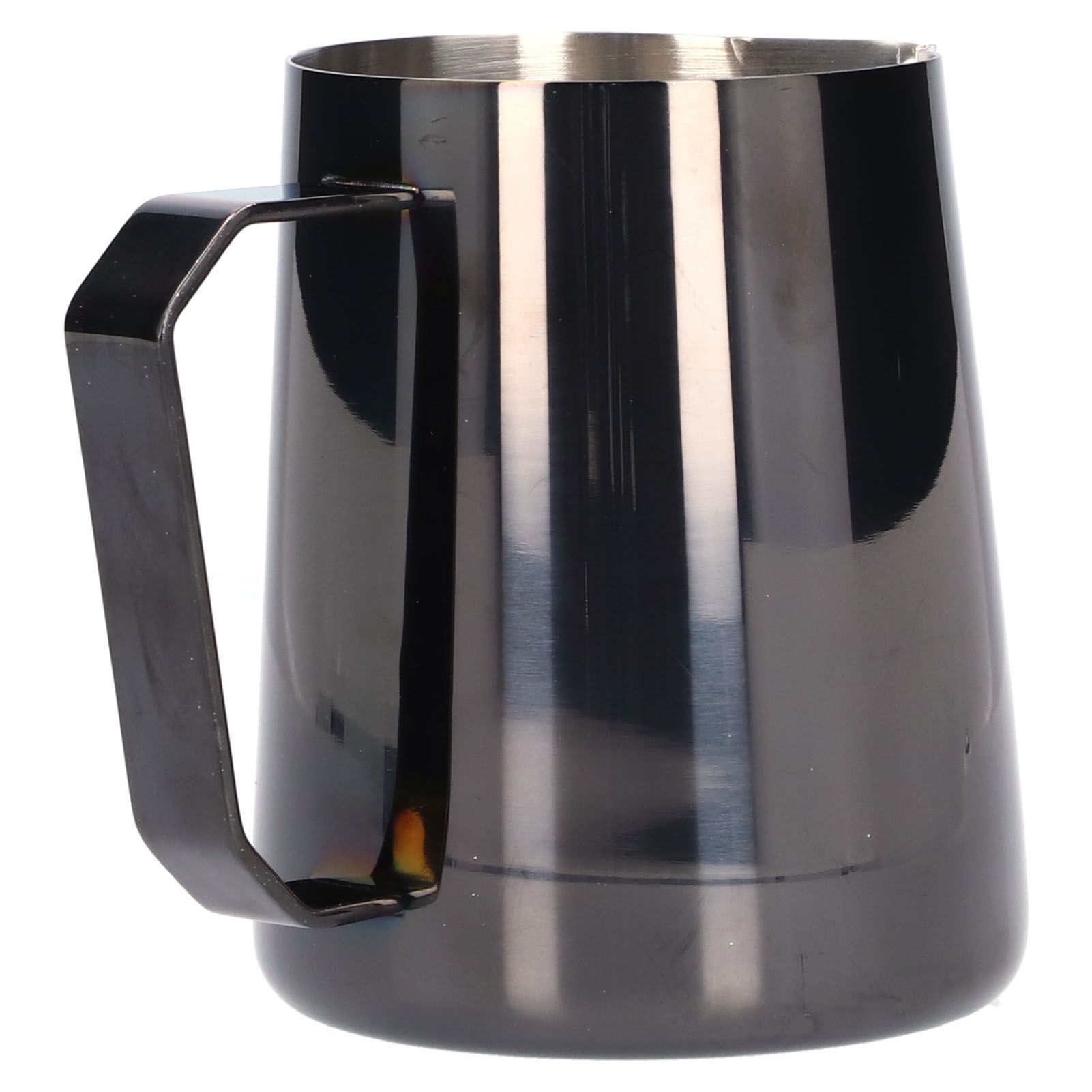600ml Stainless Steel Coffee Pitcher Coffee Milk Frothing Cup Steaming Pitcher with Pointed MouthWithout Label - Image 3