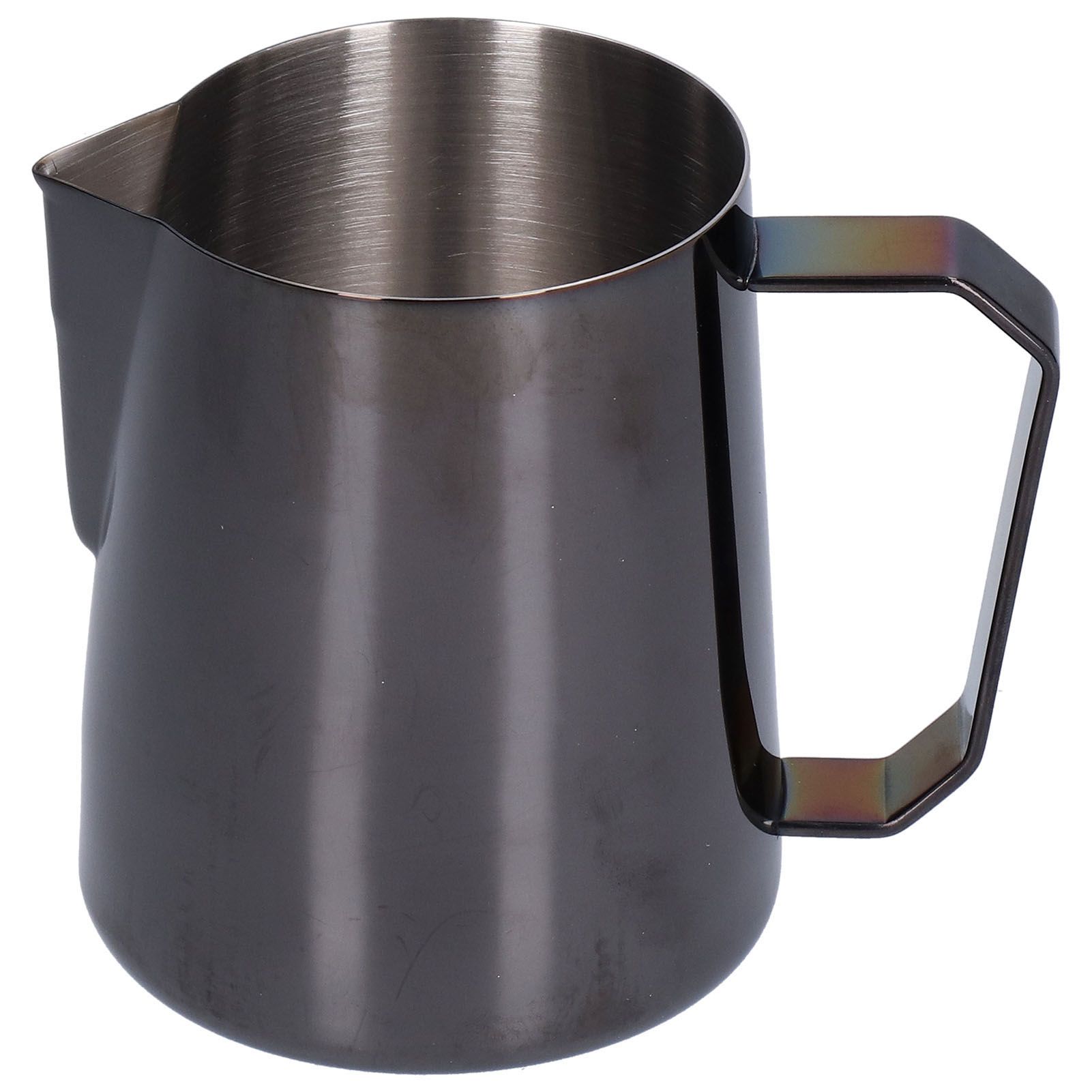 600ml Stainless Steel Coffee Pitcher Coffee Milk Frothing Cup Steaming Pitcher with Pointed MouthWithout Label - Image 6