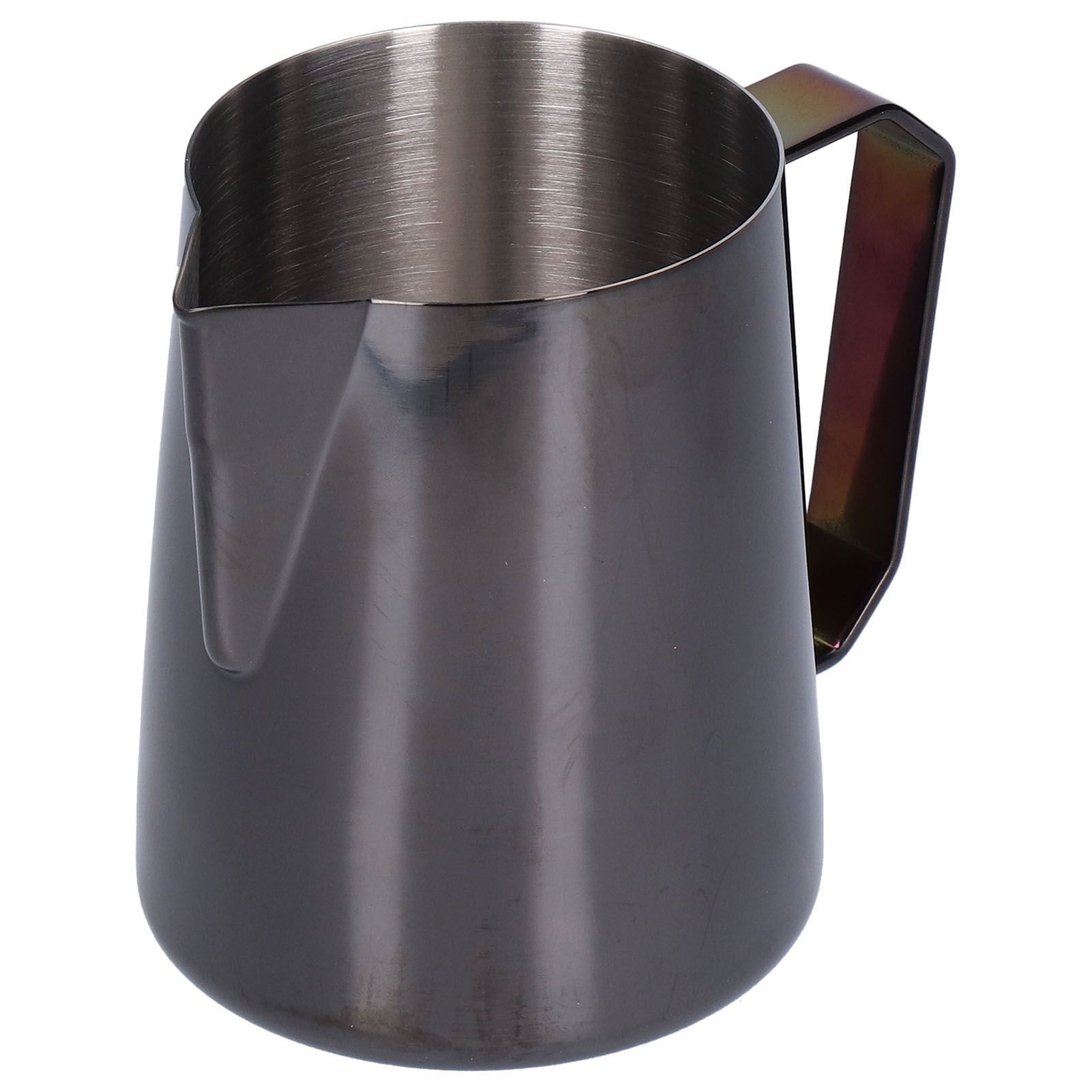 600ml Stainless Steel Coffee Pitcher Coffee Milk Frothing Cup Steaming Pitcher with Pointed MouthWithout Label - Image 7