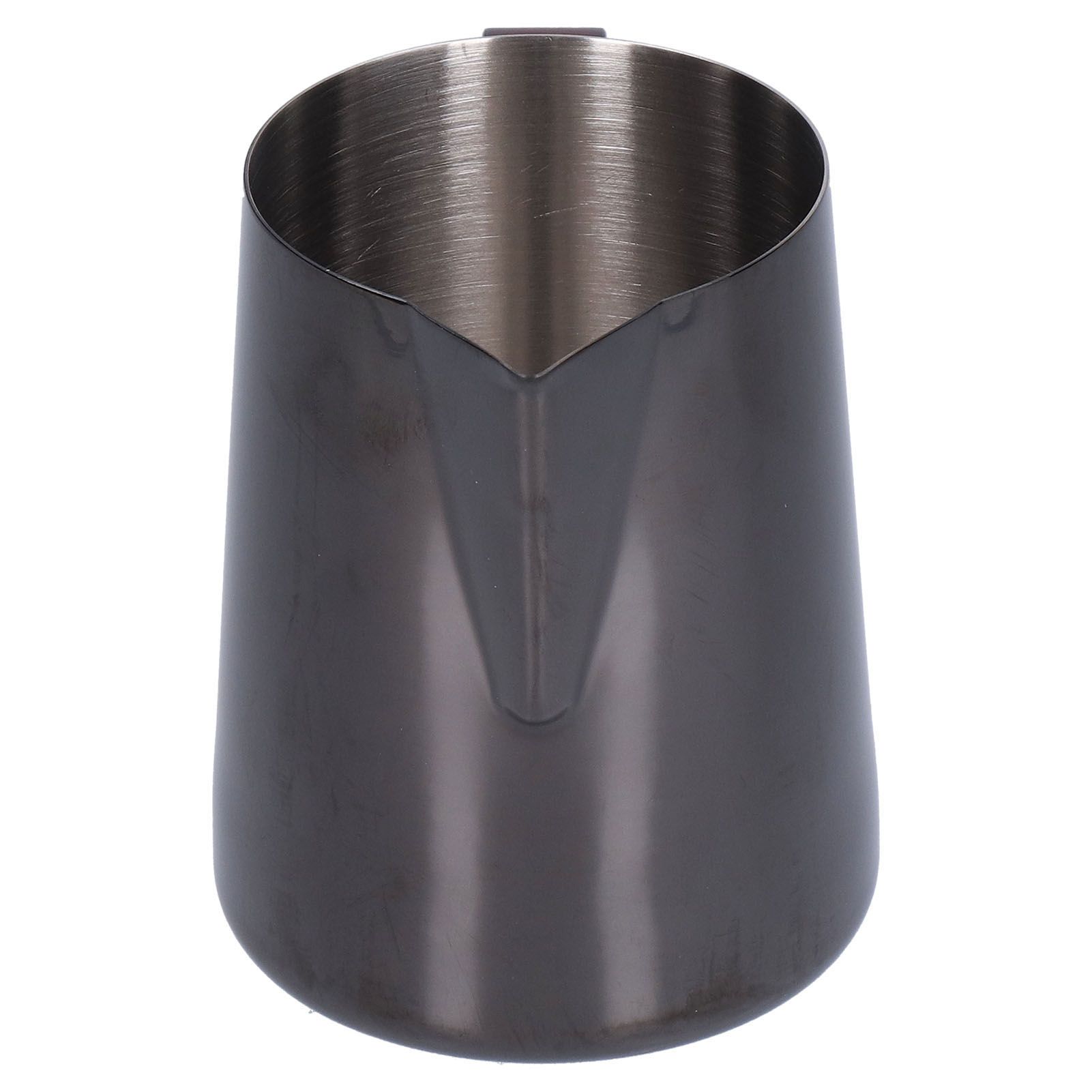 600ml Stainless Steel Coffee Pitcher Coffee Milk Frothing Cup Steaming Pitcher with Pointed MouthWithout Label - Image 8