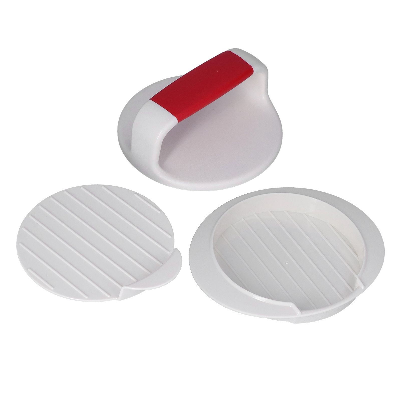 Non Stick Burger Pressing Mold DIY Hamburger Patty Maker Rice Ball Mold for Kitchen Use - Image 4