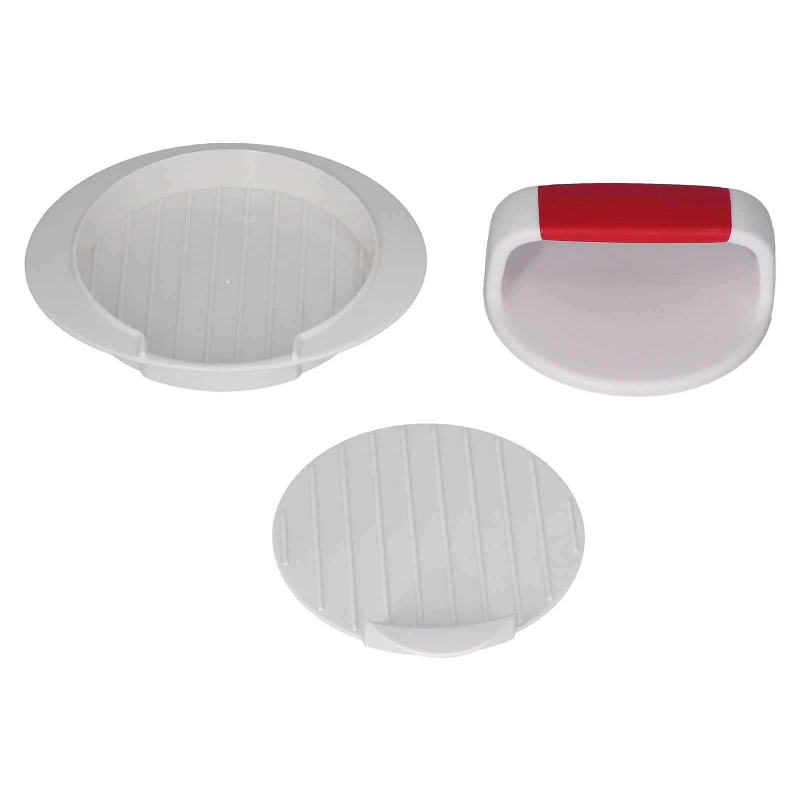 Non Stick Burger Pressing Mold DIY Hamburger Patty Maker Rice Ball Mold for Kitchen Use - Image 8